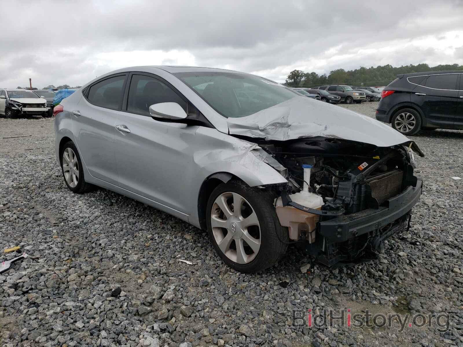 Photo 5NPDH4AE4CH082544 - HYUNDAI ELANTRA 2012