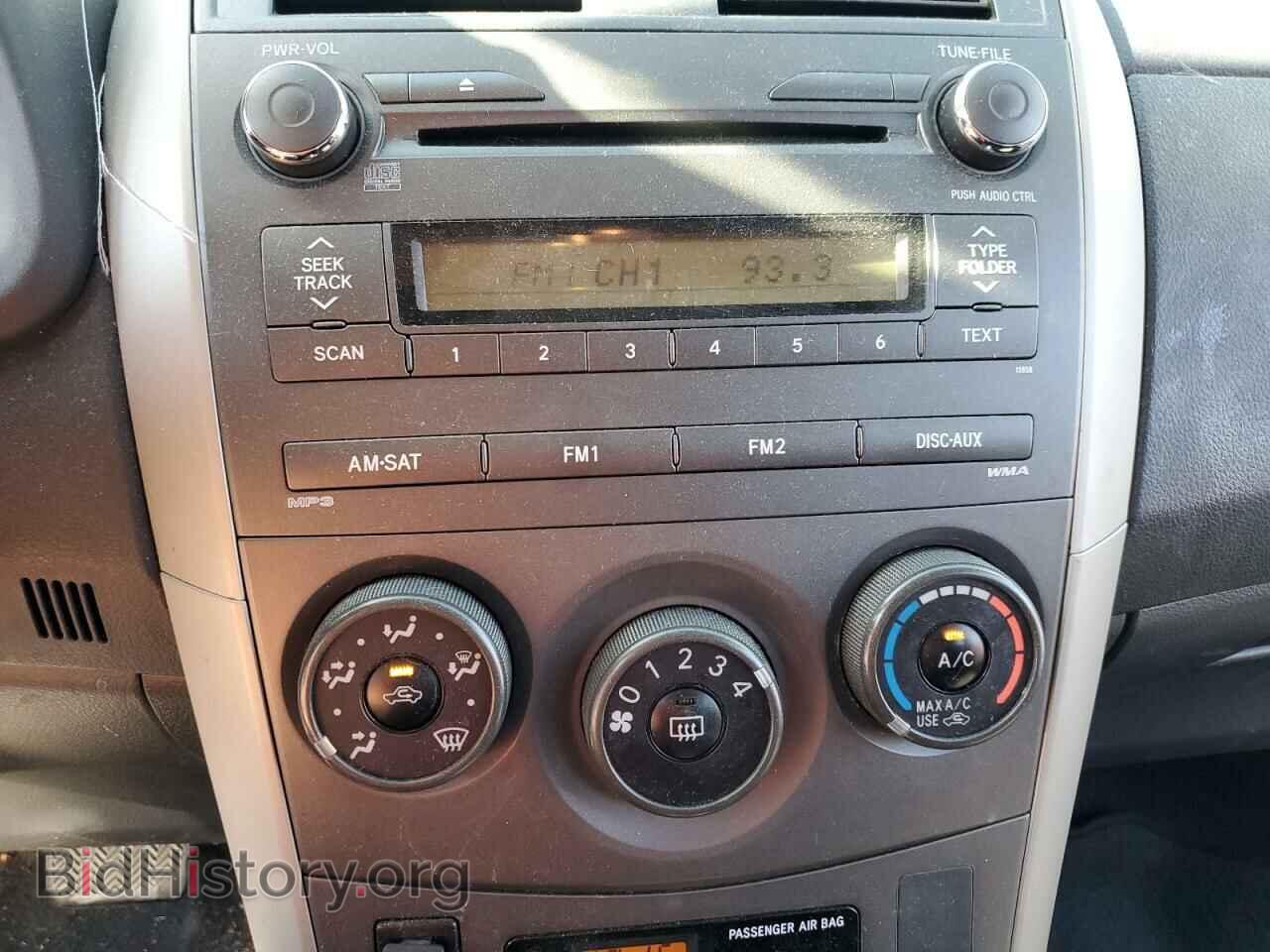 2011 TOYOTA COROLLA - VIN: 2T1BU4EE8BC656514 - Фото 9