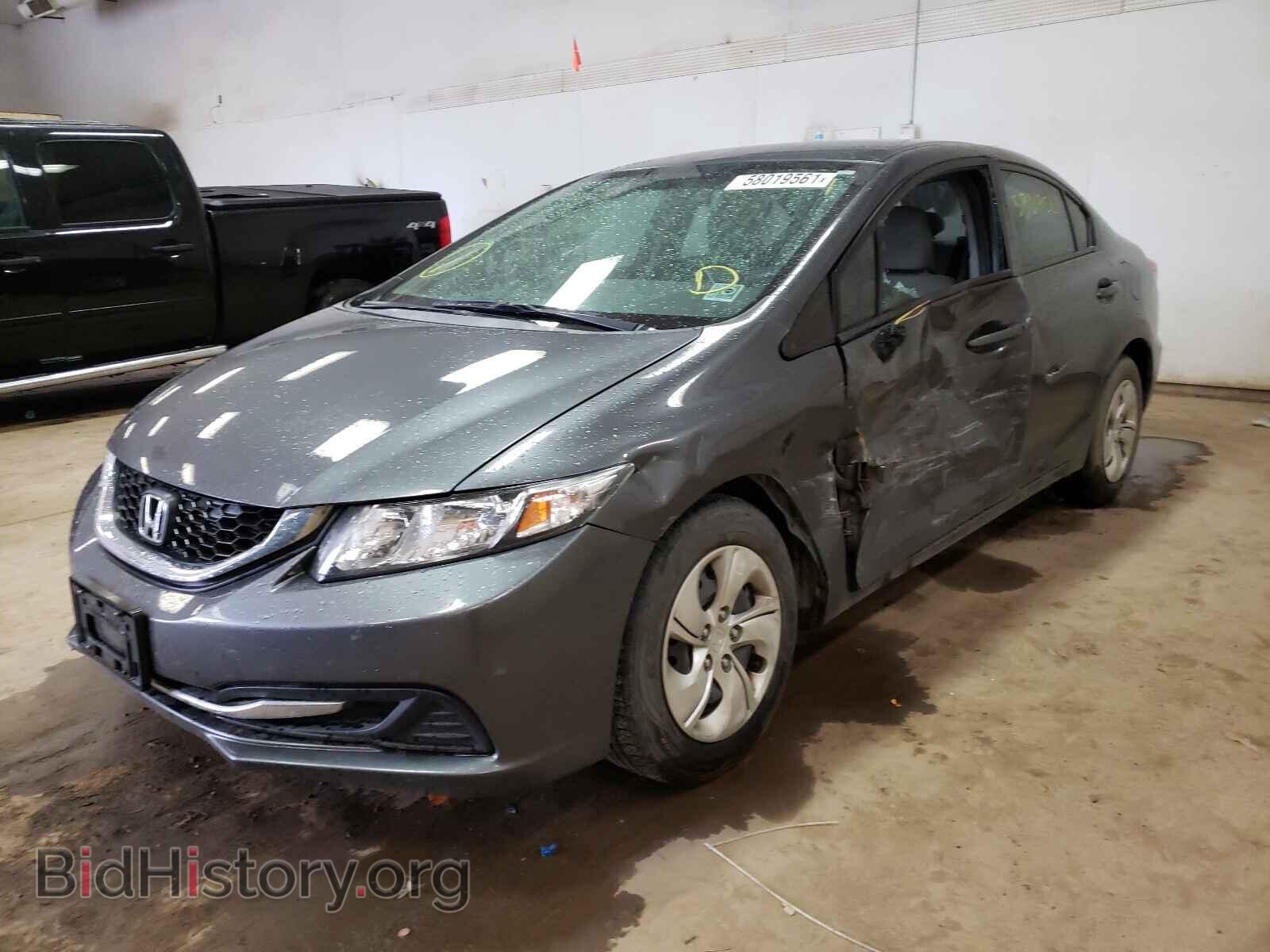 2013 HONDA CIVIC - VIN: 2HGFB2F56DH573572 - Фото 2