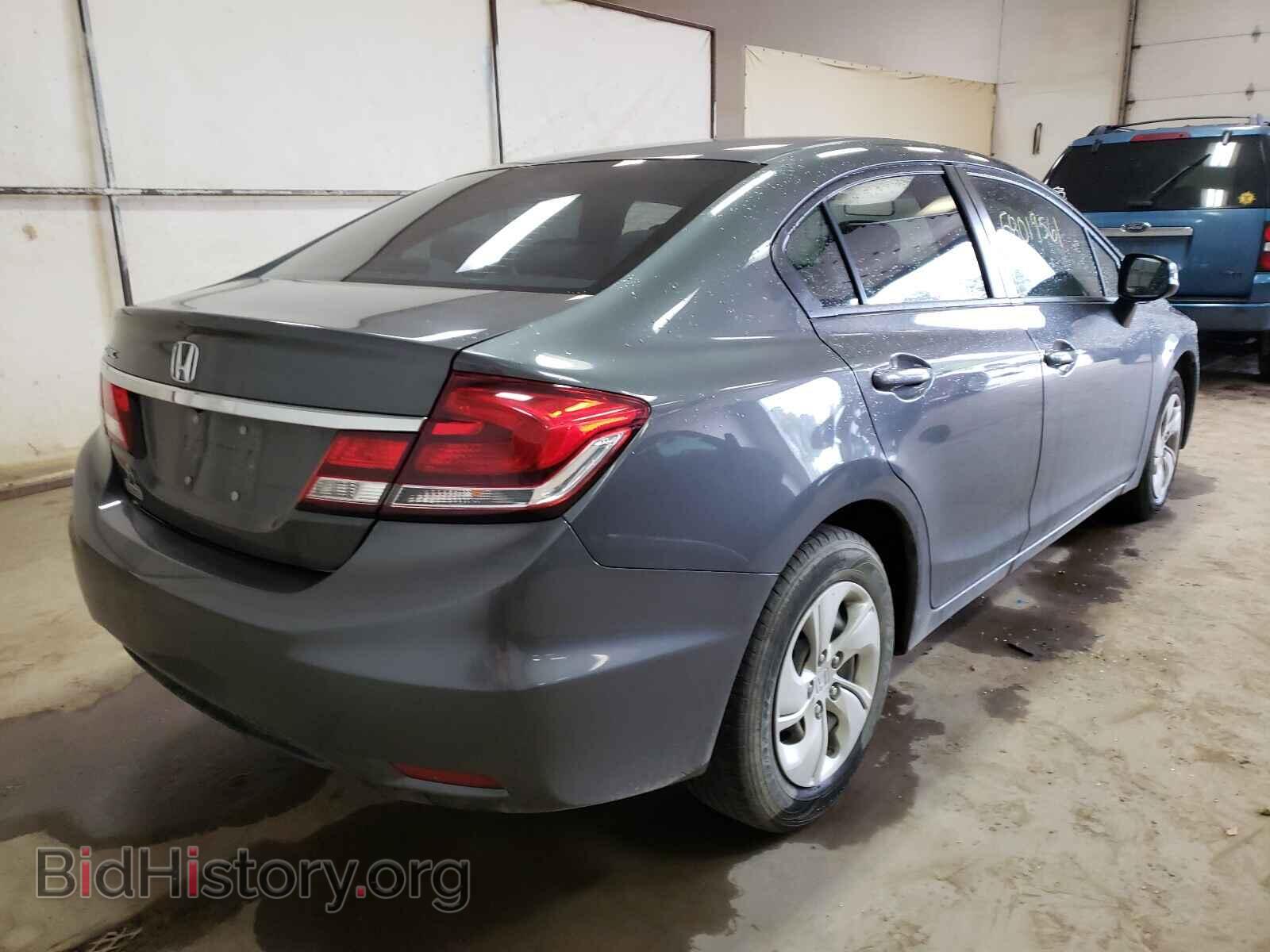 2013 HONDA CIVIC - VIN: 2HGFB2F56DH573572 - Фото 4