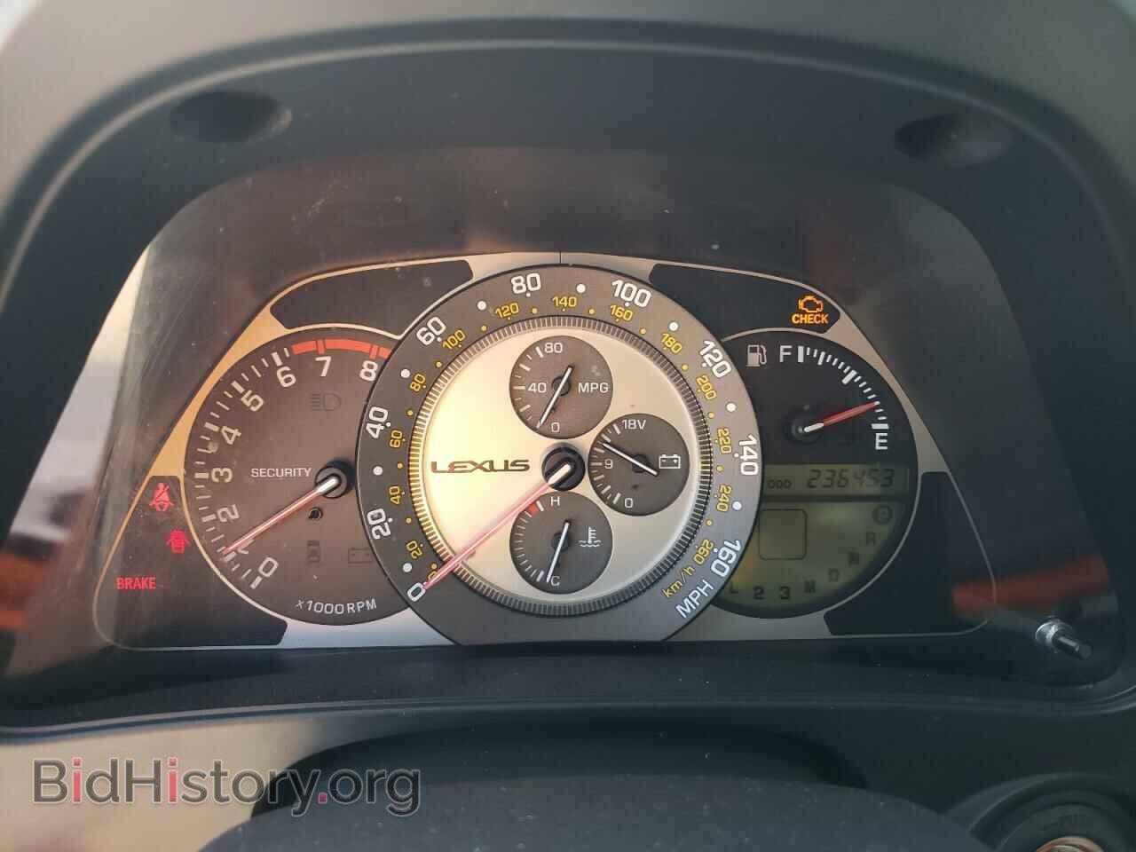 2005 LEXUS IS - VIN: JTHBD192850100232 - Фото 9