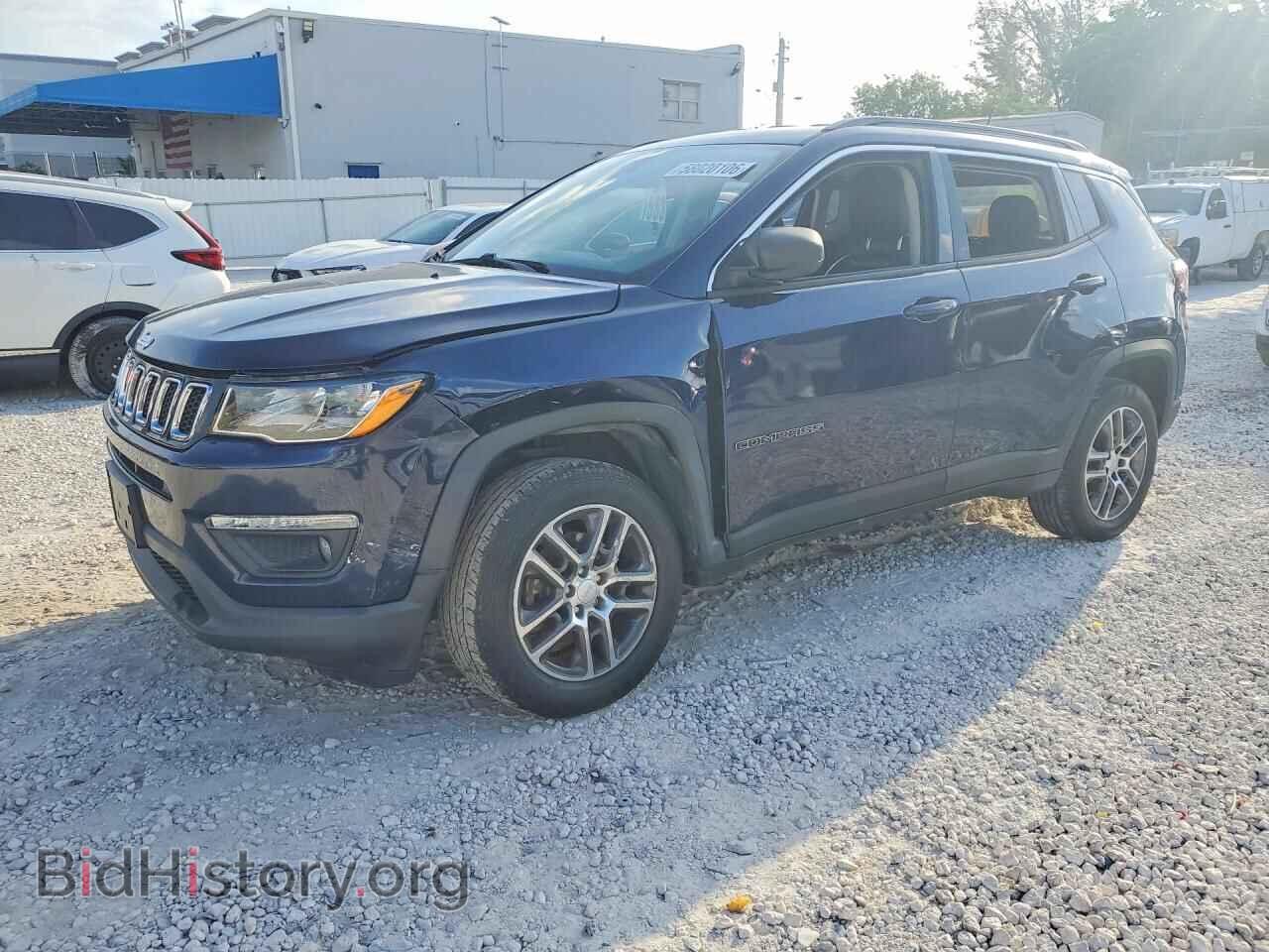 2019 Jeep COMPASS Latitude (VIN 3C4NJDBB6KT652863) — фото 1 из 14, Copart, повреждение: передняя часть