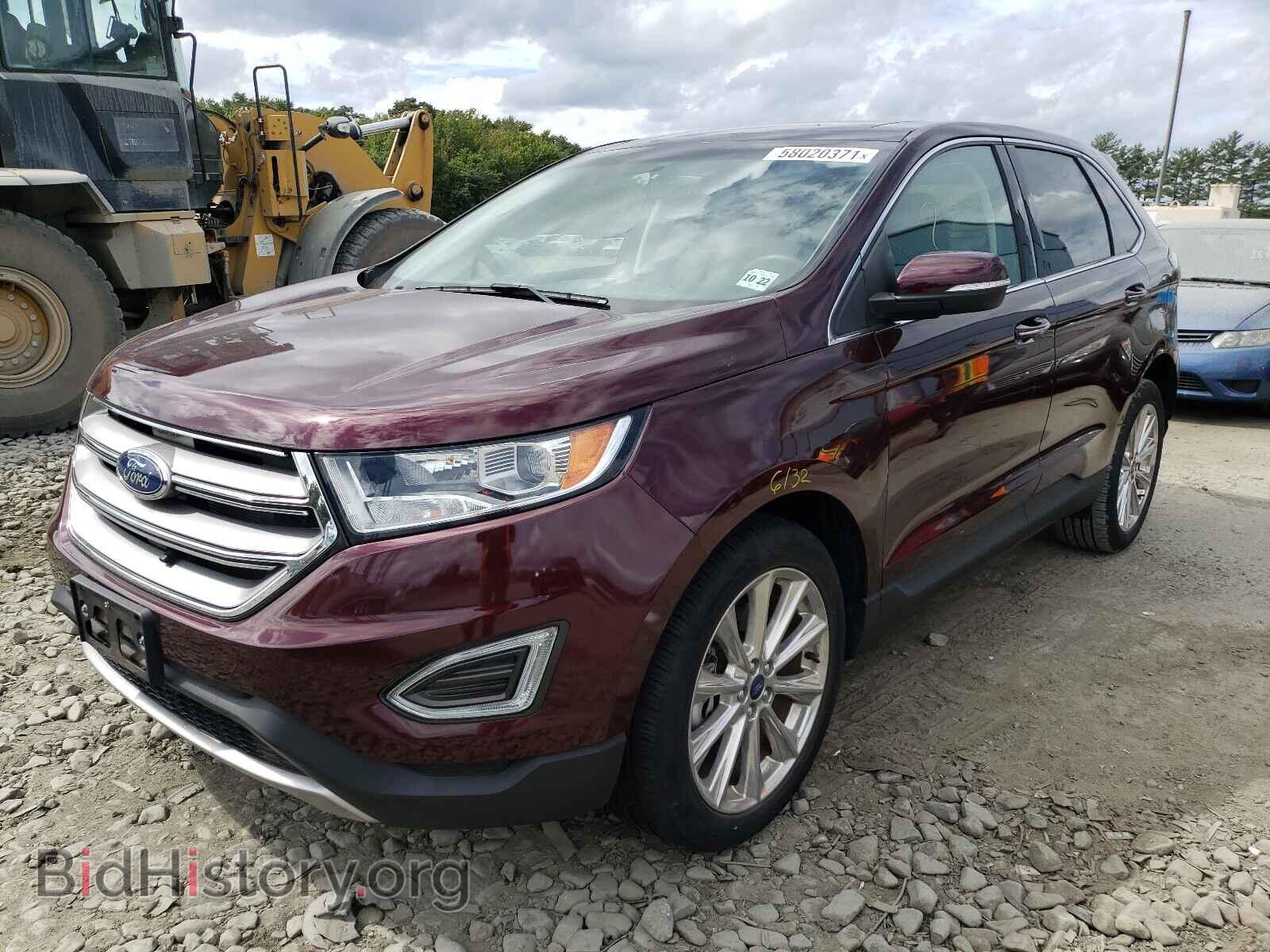 2017 FORD EDGE - VIN: 2FMPK4K83HBC47232 - Фото 2