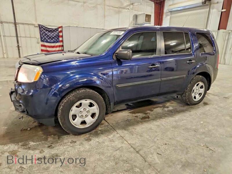 2014 Honda PILOT LX (VIN 5FNYF4H25EB019912) — фото 1 из 16, Copart, повреждение: передняя часть