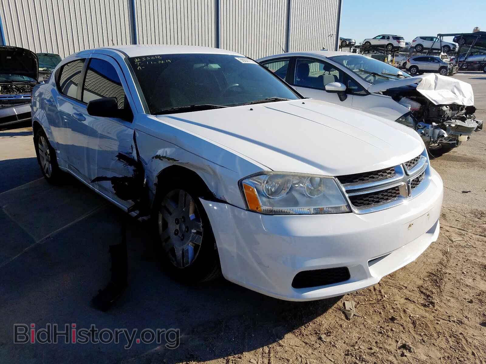 Photo 1C3CDZAB1DN771103 - DODGE AVENGER 2013