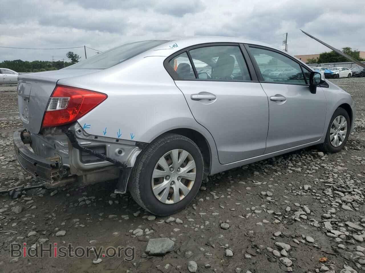 2012 HONDA CIVIC - VIN: 19XFB2F53CE354898 - Photo 3