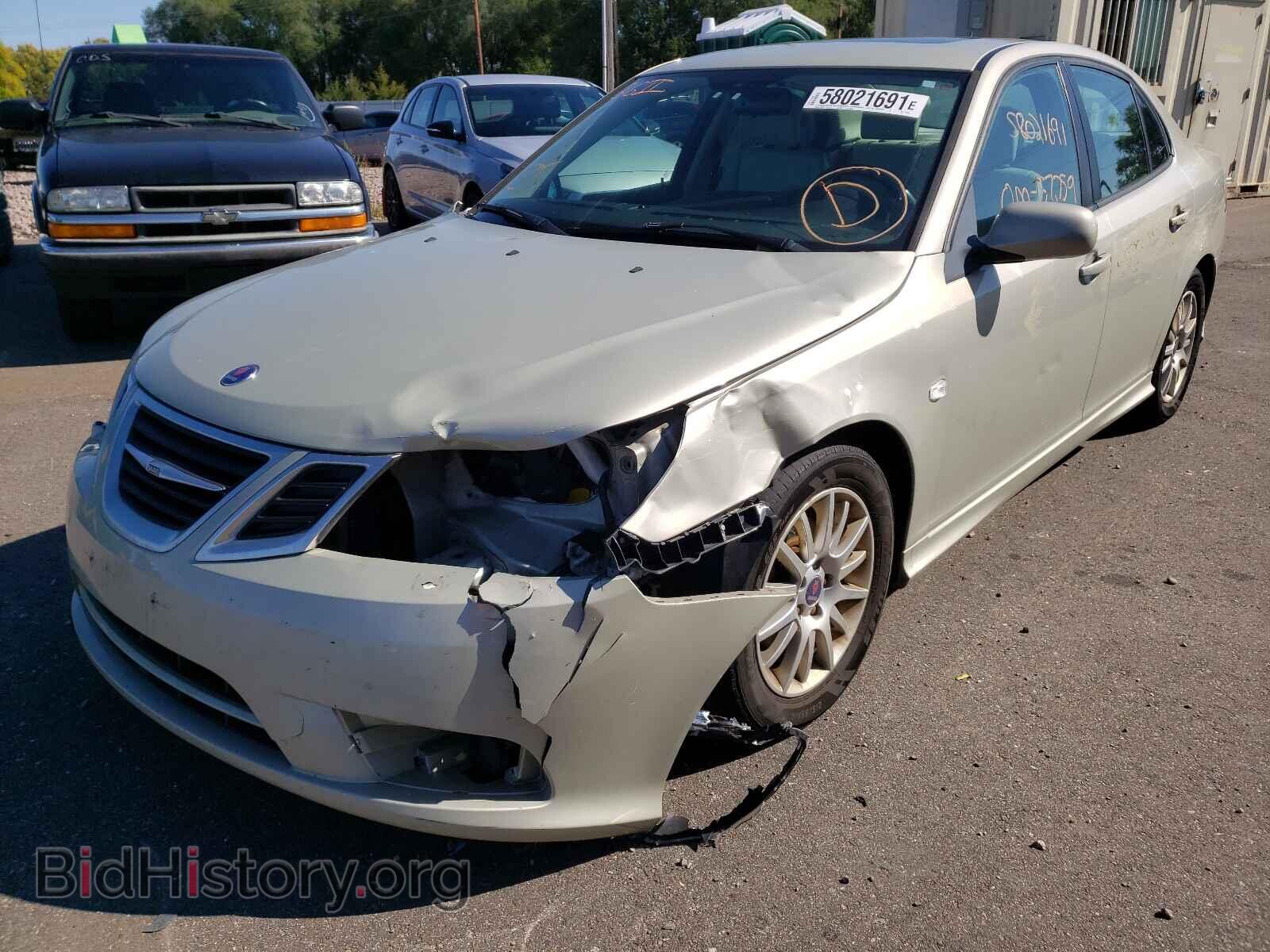 2008 SAAB 9 3 - VIN: YS3FB49Y981133763 - Фото 2