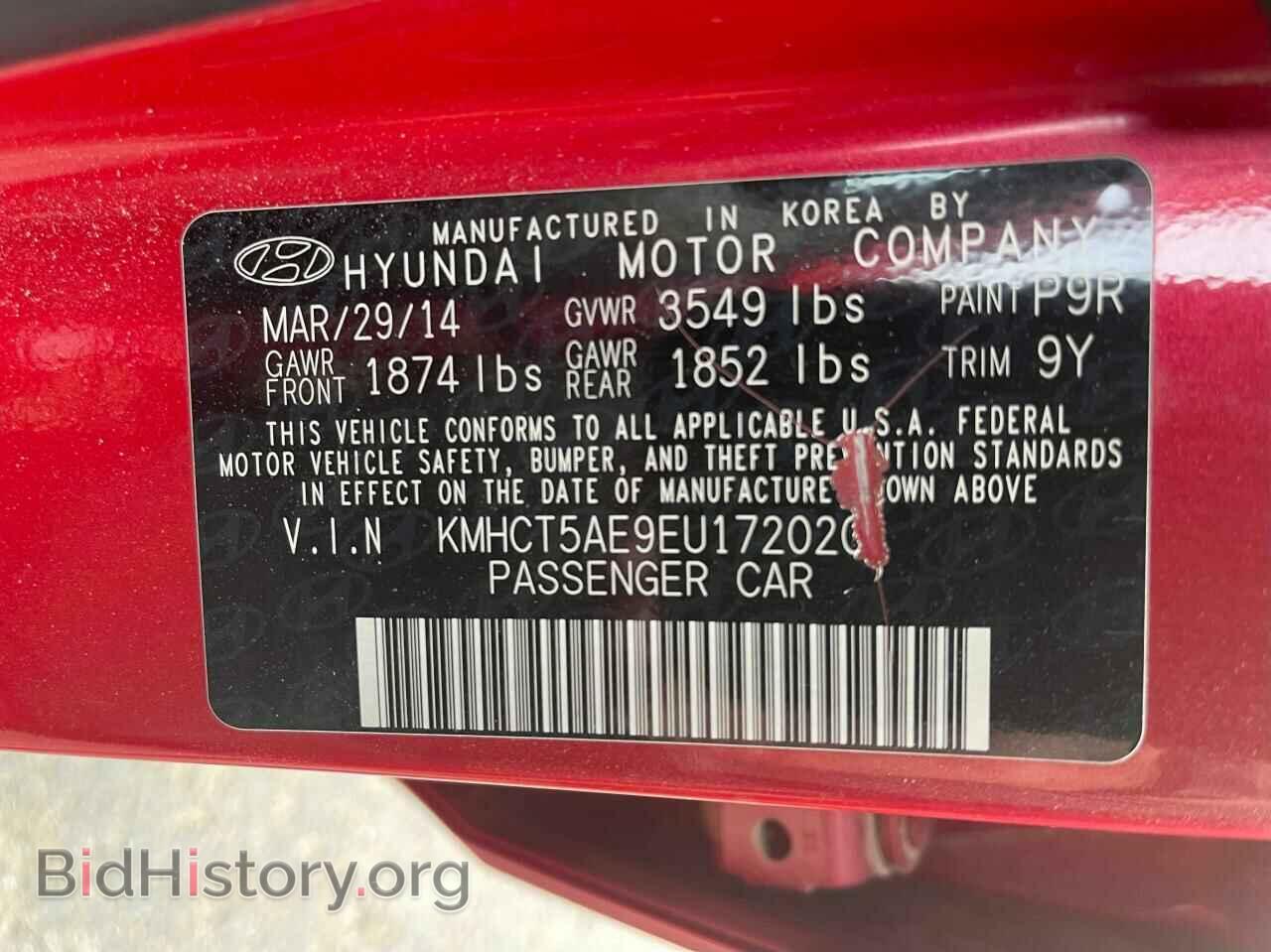 2014 HYUNDAI ACCENT - VIN: KMHCT5AE9EU172020 - Фото 10