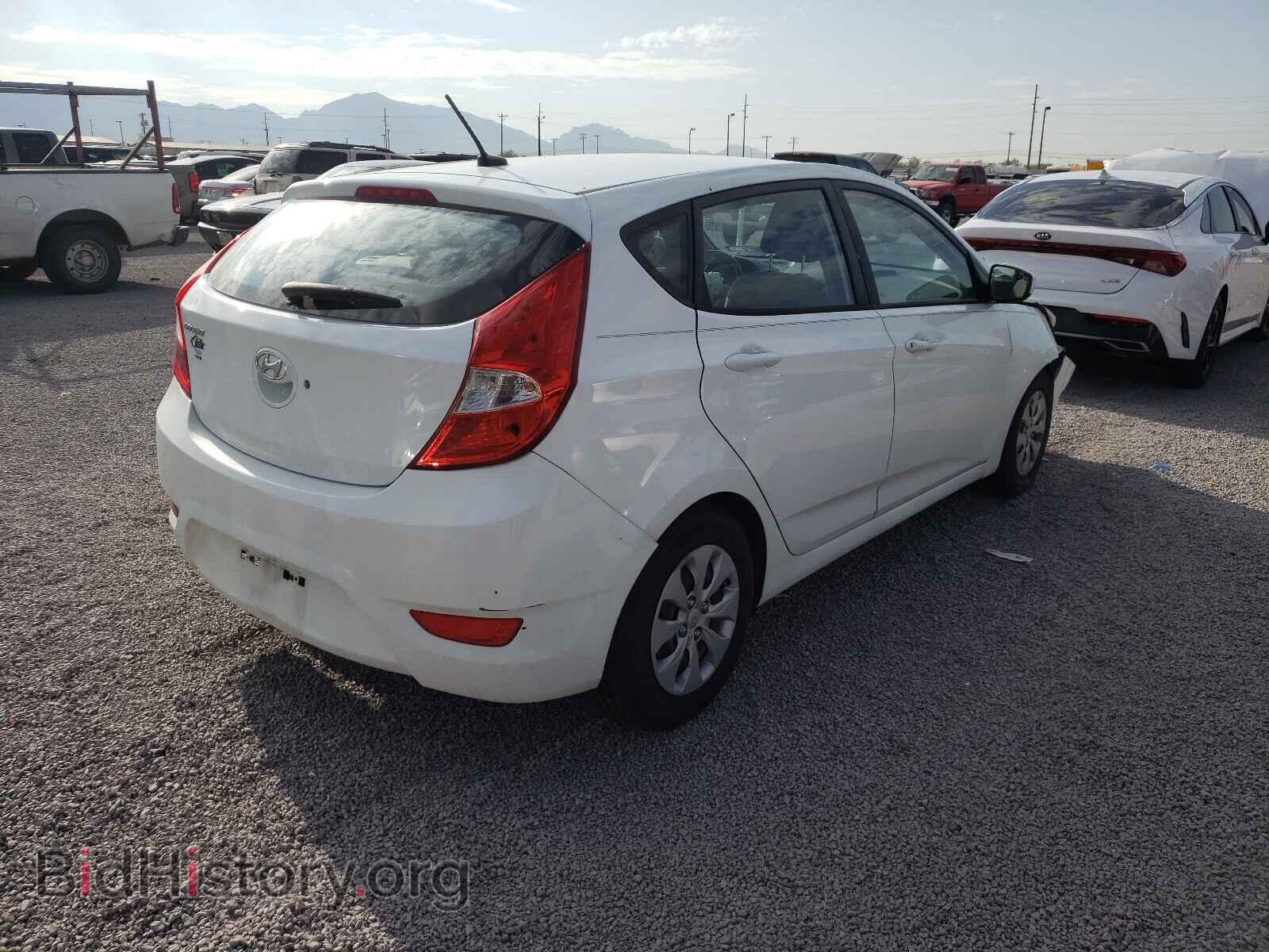 2015 HYUNDAI ACCENT - VIN: KMHCT5AE3FU200928 - Фото 4