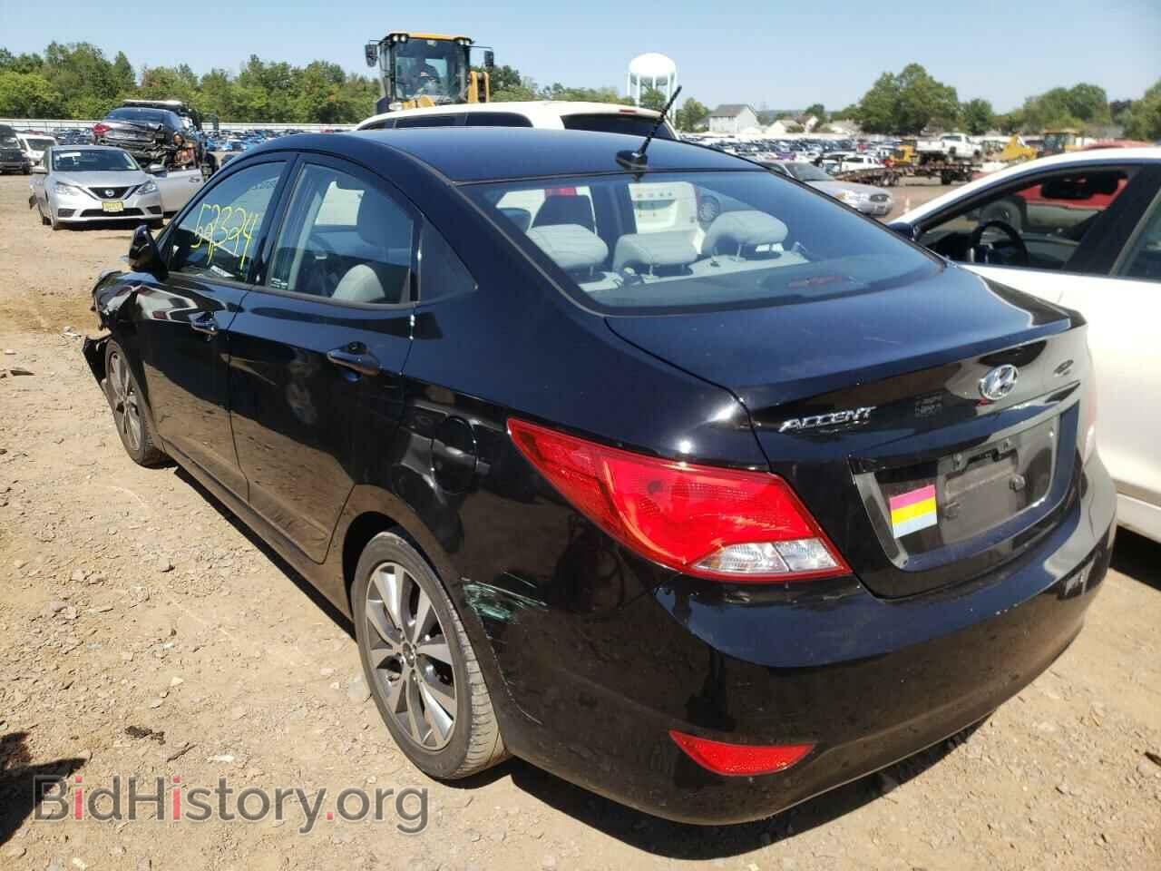 2017 HYUNDAI ACCENT - VIN: KMHCT4AE3HU357940 - Фото 3