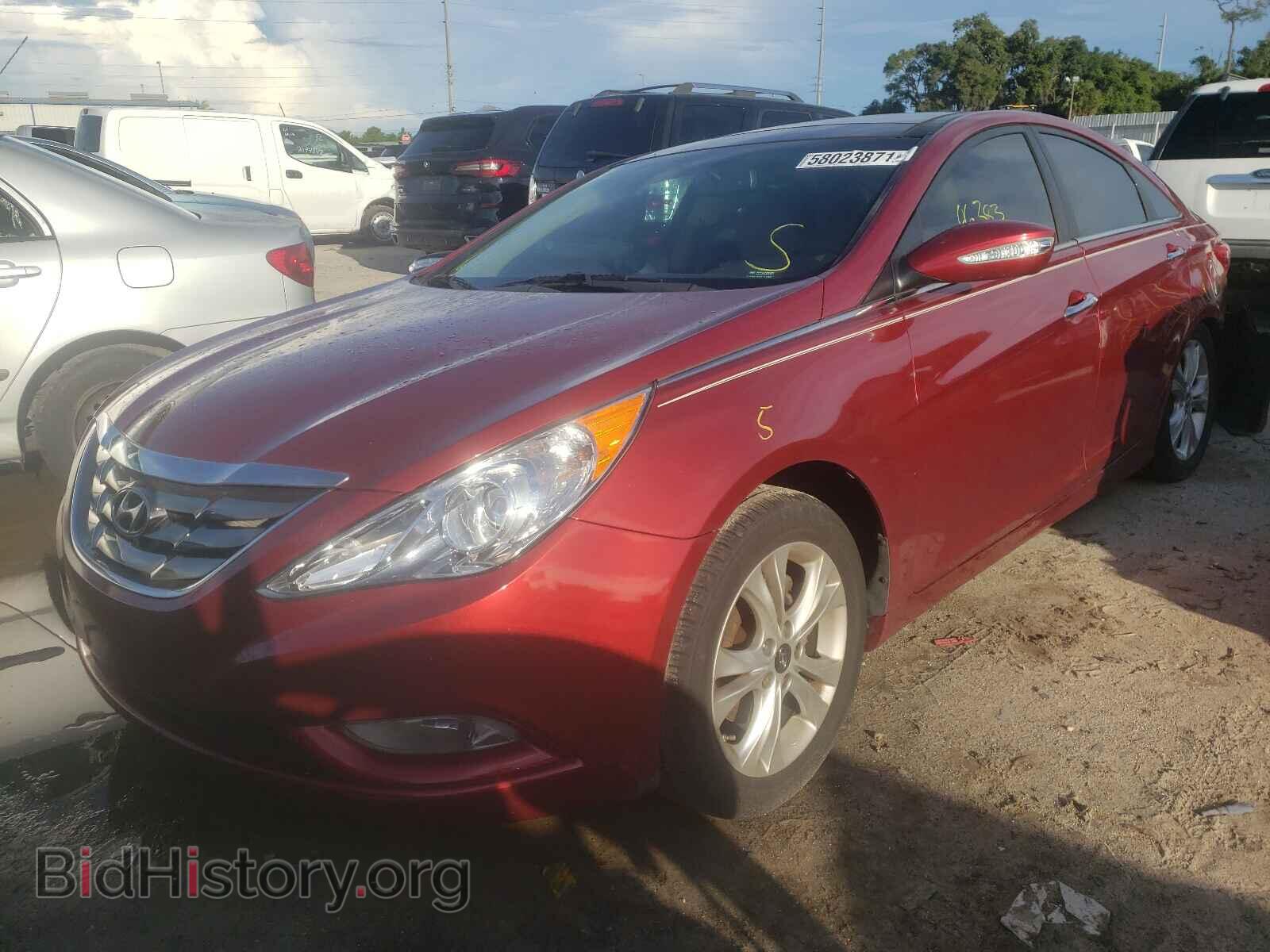 2013 HYUNDAI SONATA - VIN: 5NPEC4AC8DH604661 - Фото 2