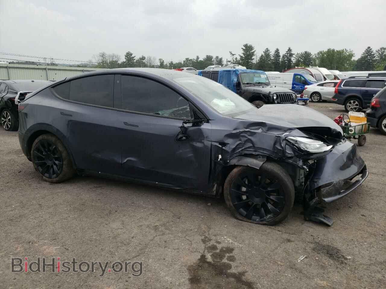 2022 TESLA MODEL Y - VIN: 7SAYGAEE3NF392072 - Фото 4