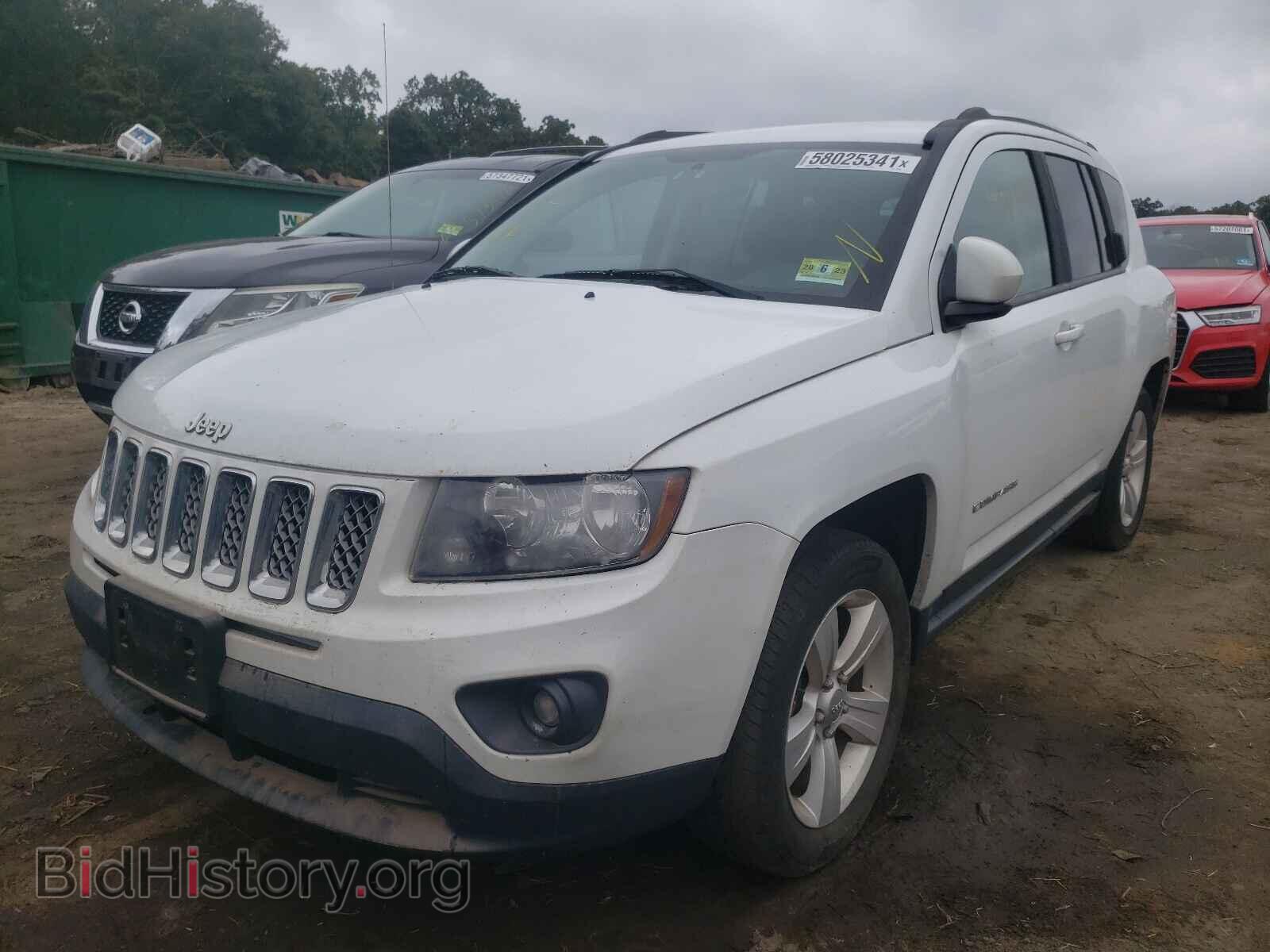 2014 JEEP COMPASS - VIN: 1C4NJDEB9ED729439 - Фото 2