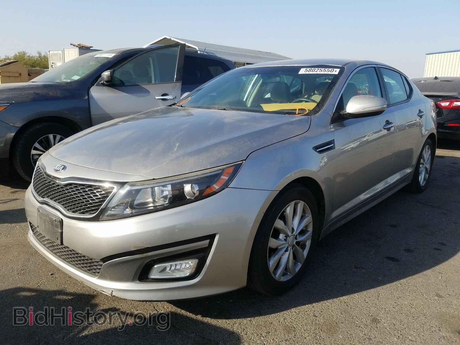 2015 KIA OPTIMA - VIN: 5XXGM4A76FG470207 - Фото 2