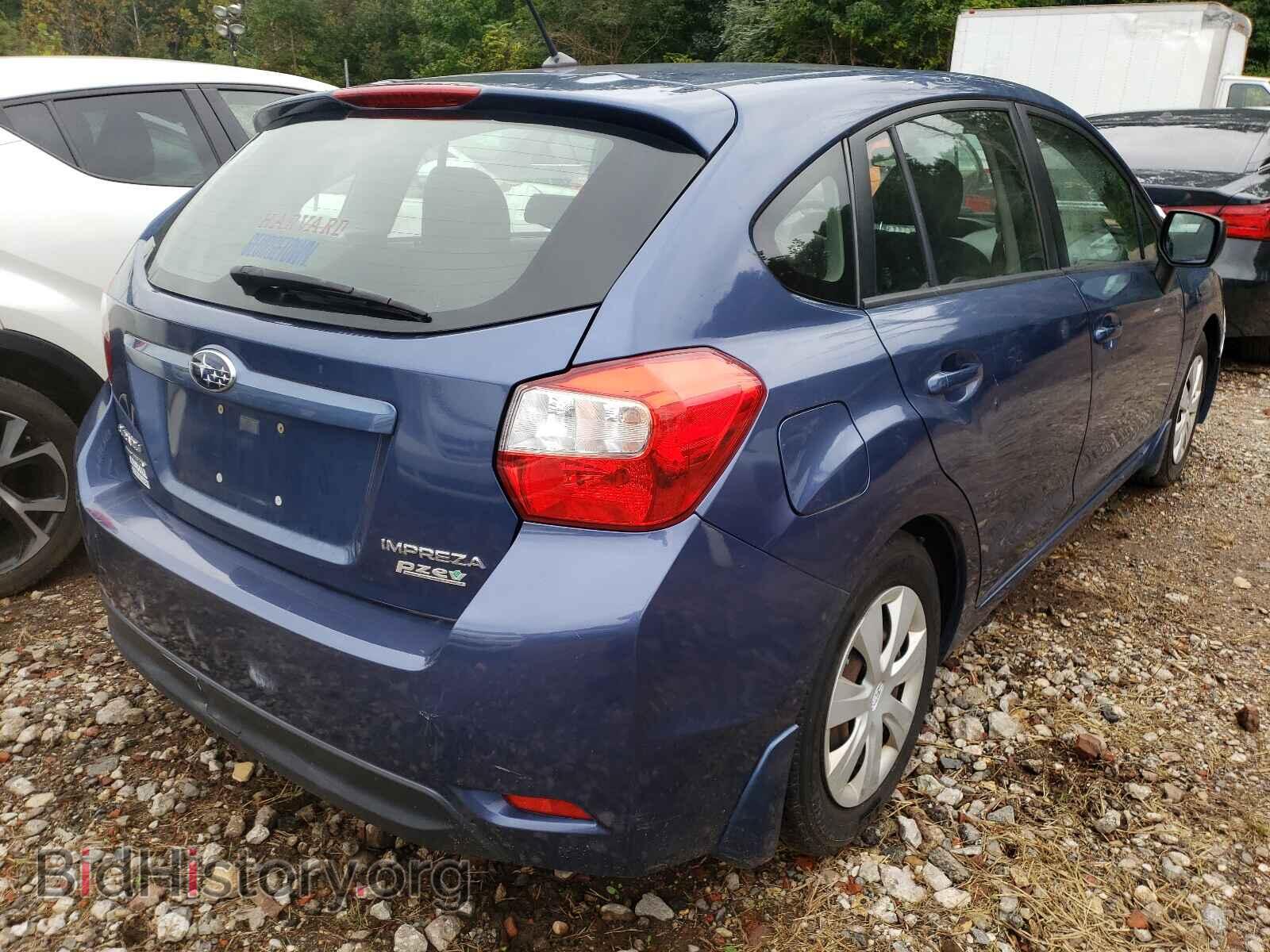 2012 SUBARU IMPREZA - VIN: JF1GPAA65CH215632 - Фото 4