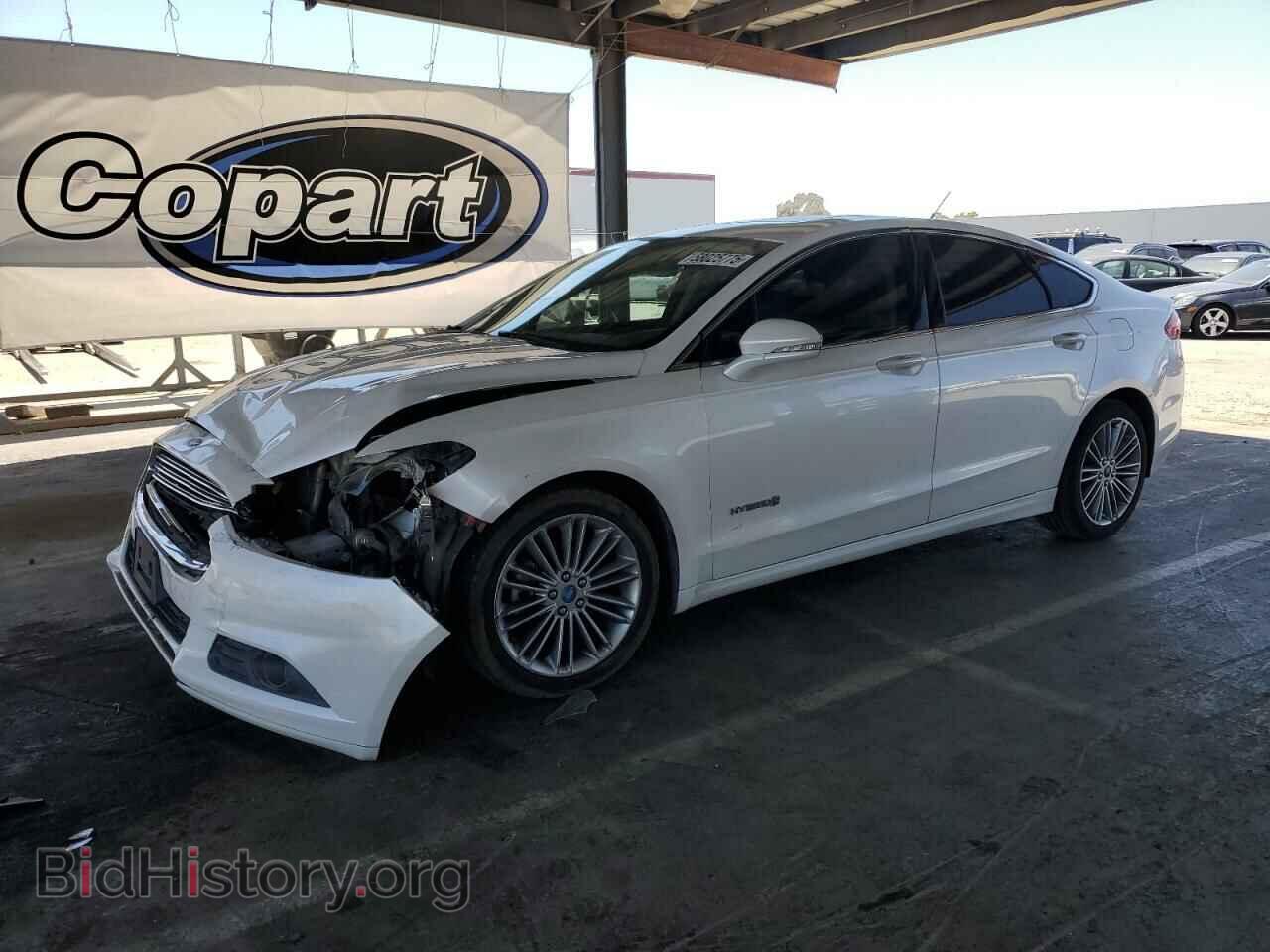 Photo 3FA6P0LU1DR192576 - FORD FUSION 2013