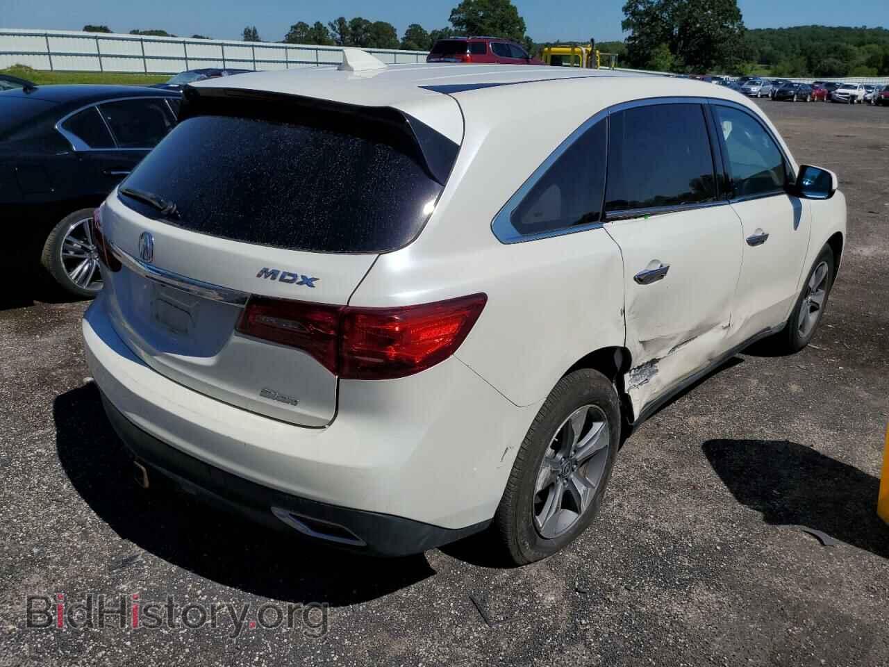 2014 ACURA MDX - VIN: 5FRYD4H23EB011344 - Фото 4