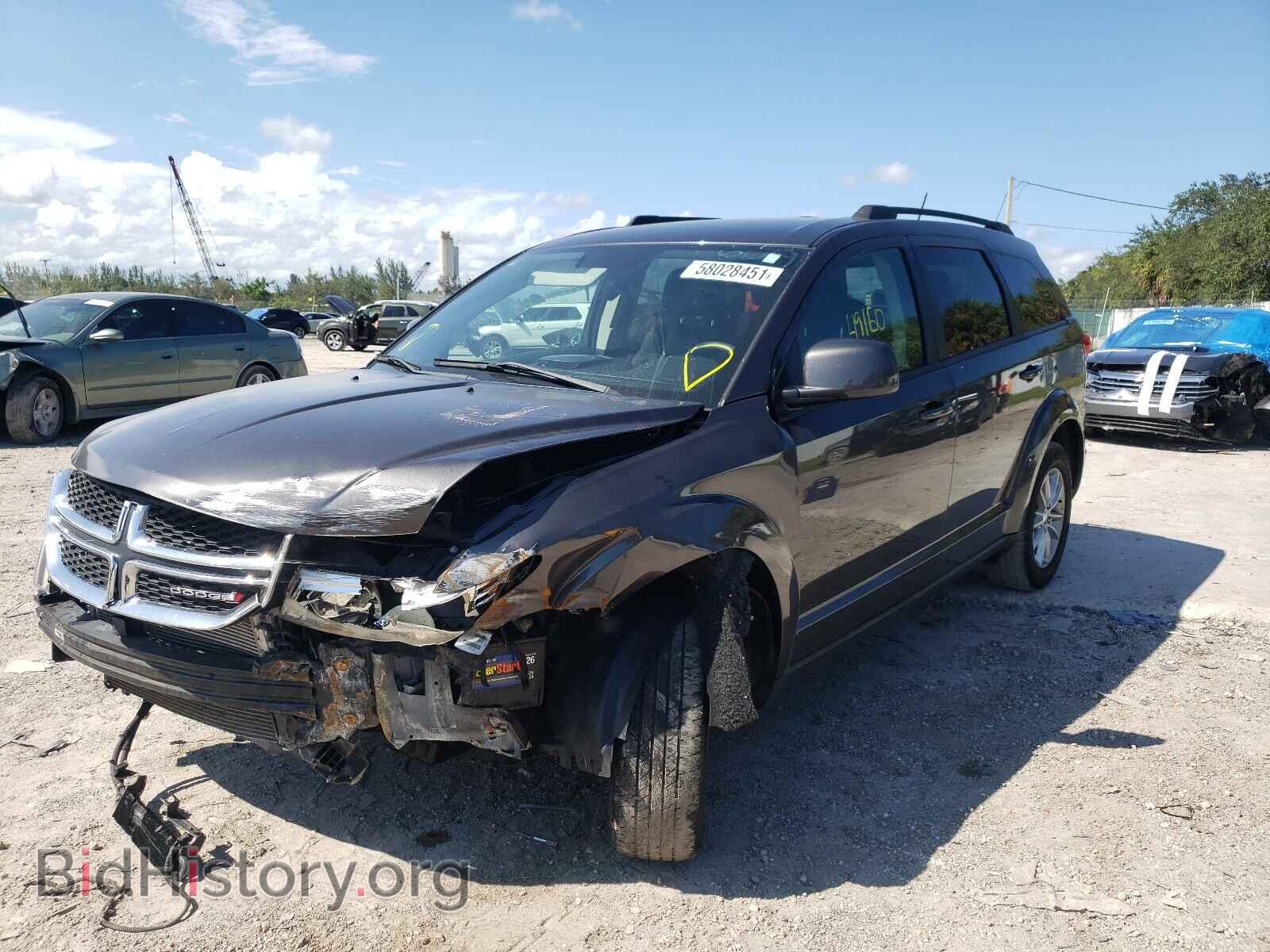 2017 DODGE JOURNEY - VIN: 3C4PDCBG9HT536619 - Фото 2