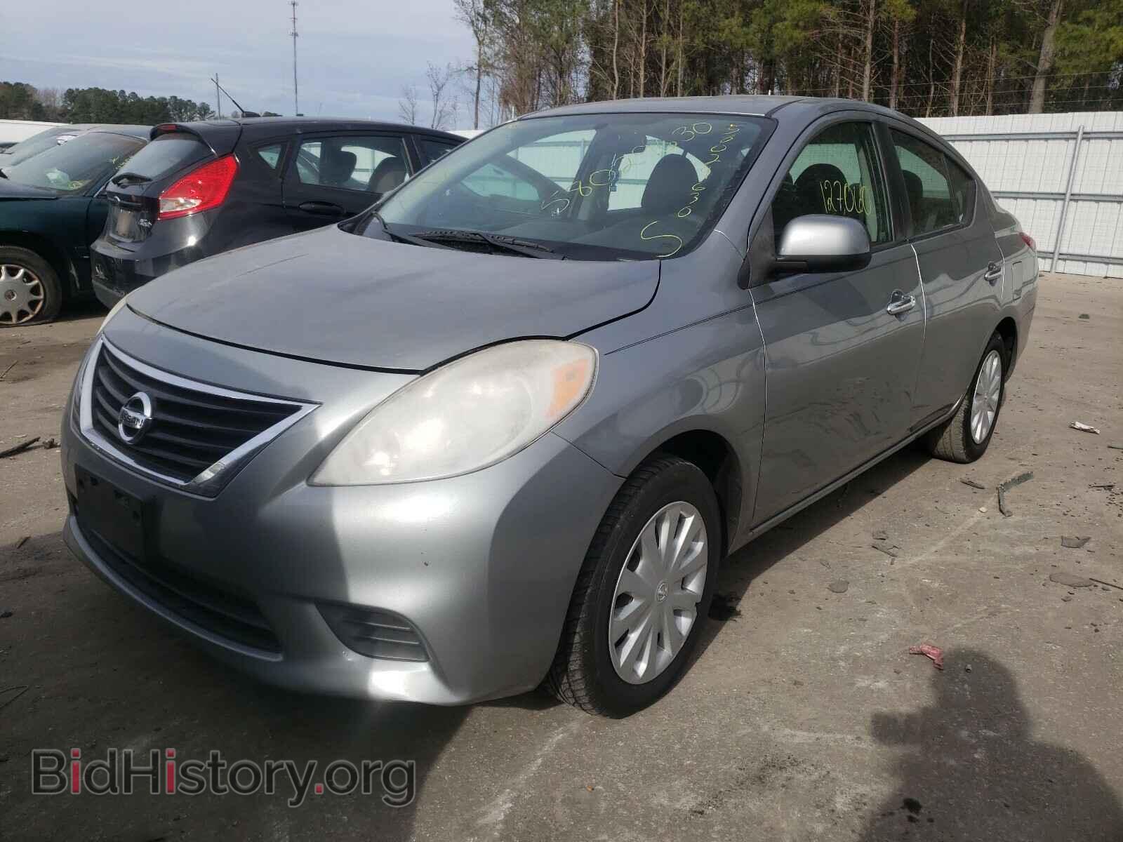 2012 NISSAN VERSA - VIN: 3N1CN7AP2CL924209 - Фото 2