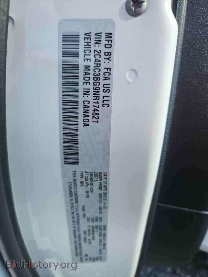 2022 CHRYSLER PACIFICA - VIN: 2C4RC3BG9NR174821 - Photo 13