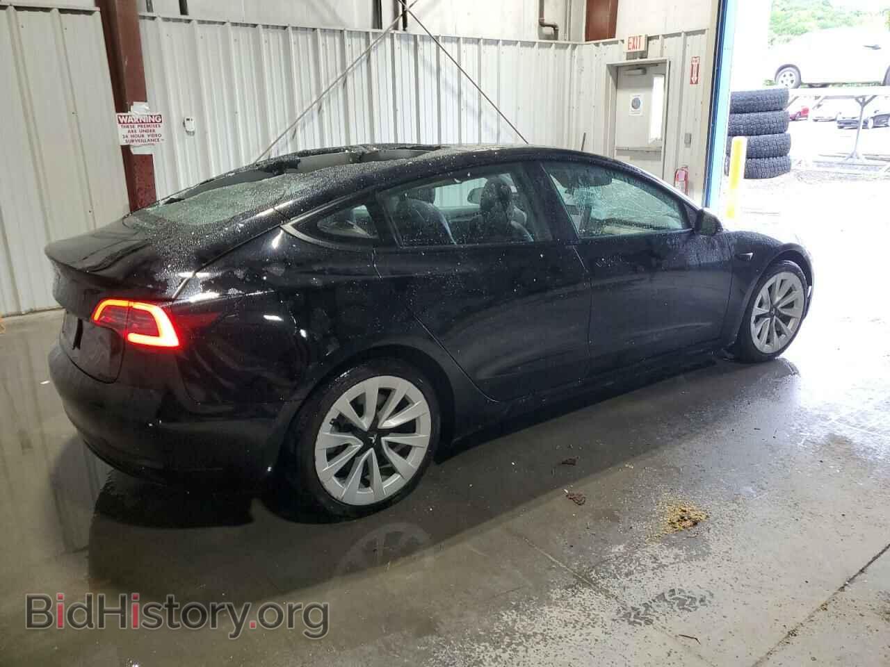 2022 TESLA MODEL 3 - VIN: 5YJ3E1EA6NF369993 - Фото 3