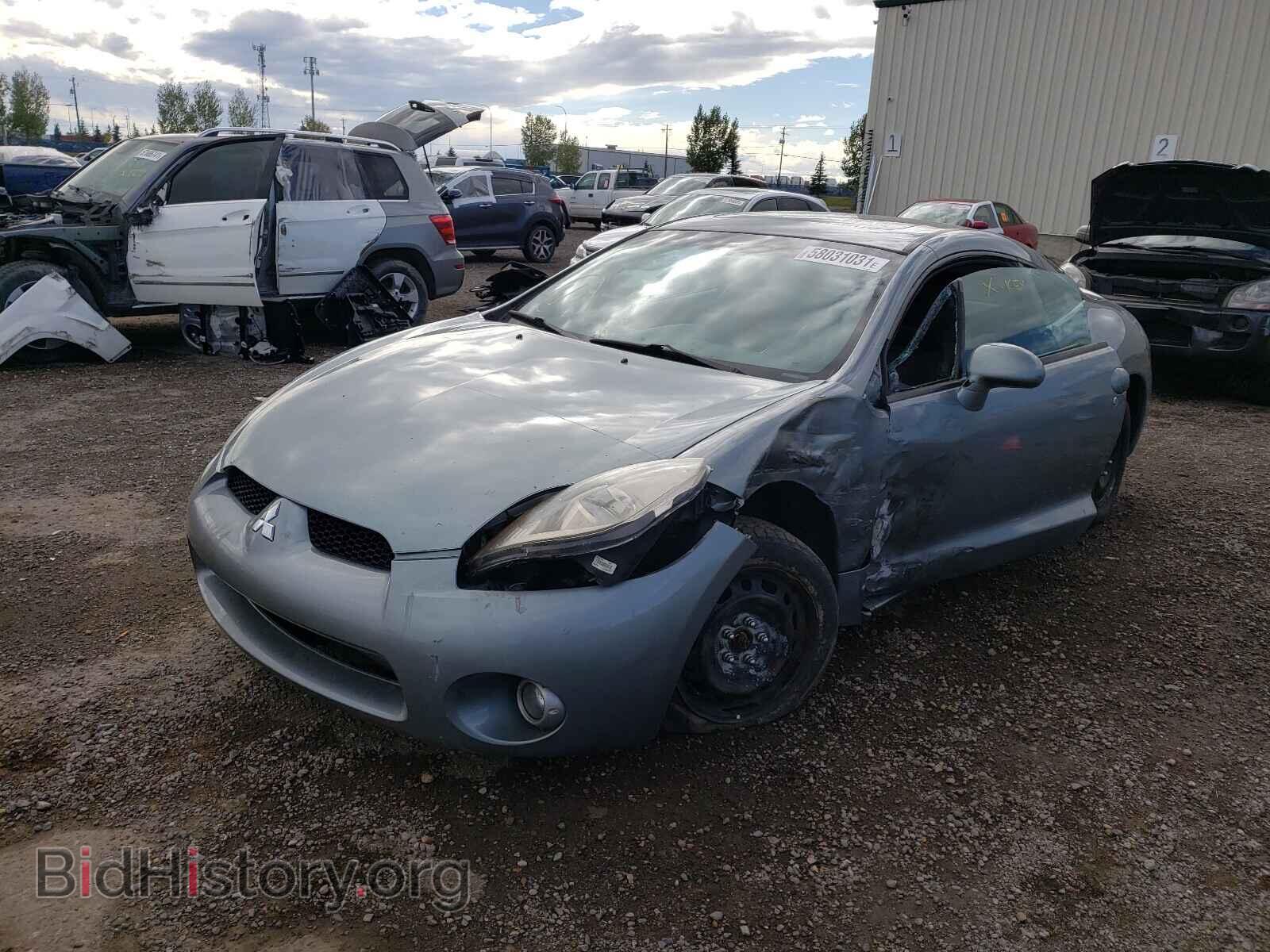 2006 MITSUBISHI ECLIPSE - VIN: 4A3AK34T16E601365 - Фото 2