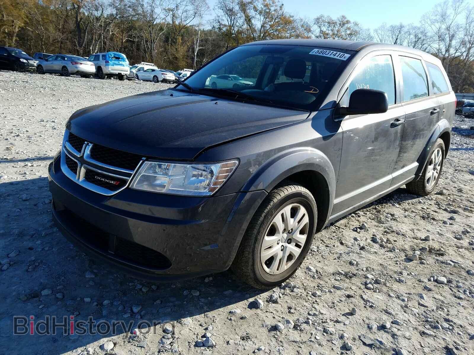 2014 DODGE JOURNEY - VIN: 3C4PDCAB2ET202465 - Фото 2