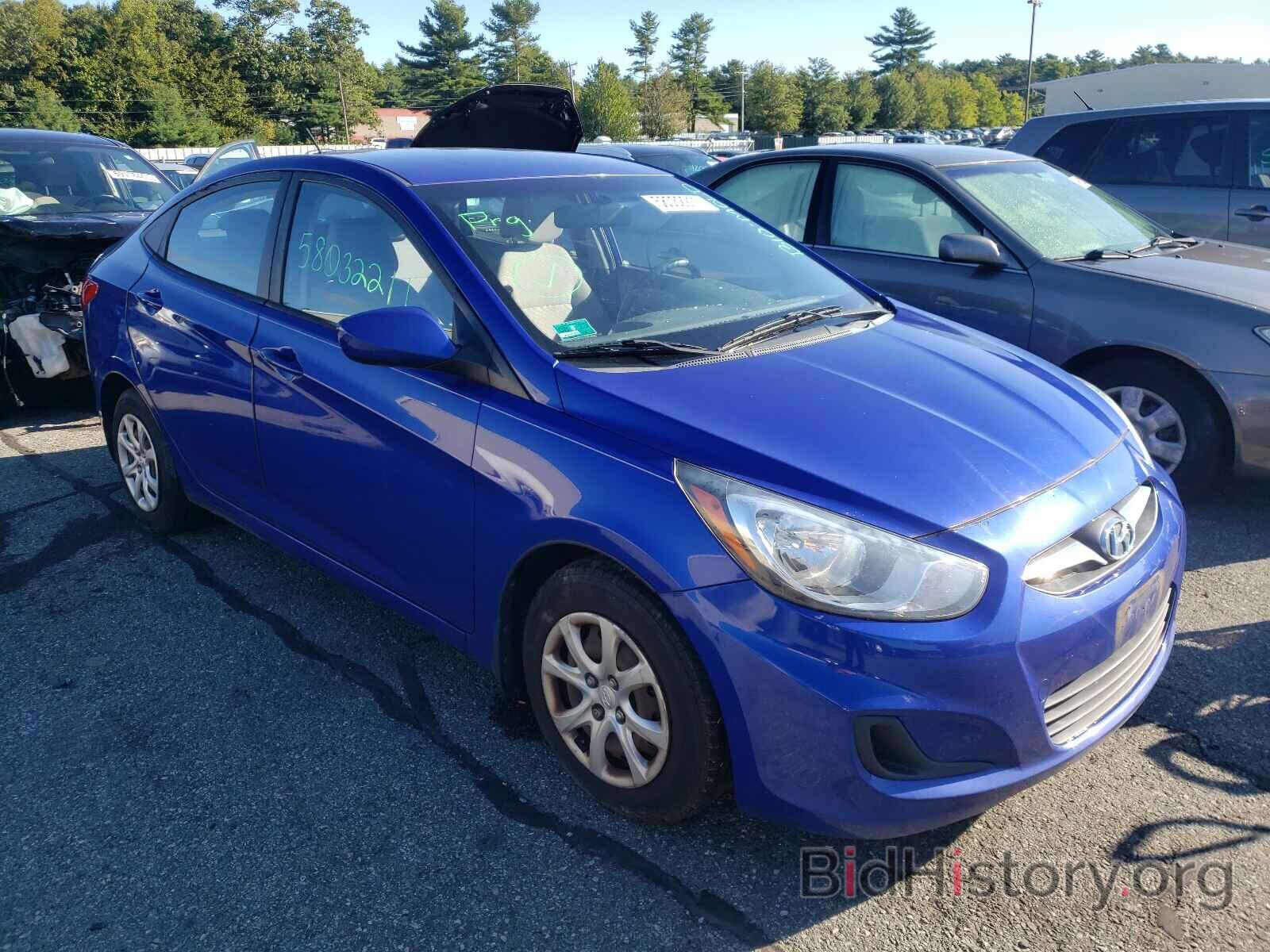 Photo KMHCT4AE8DU509396 - HYUNDAI ACCENT 2013