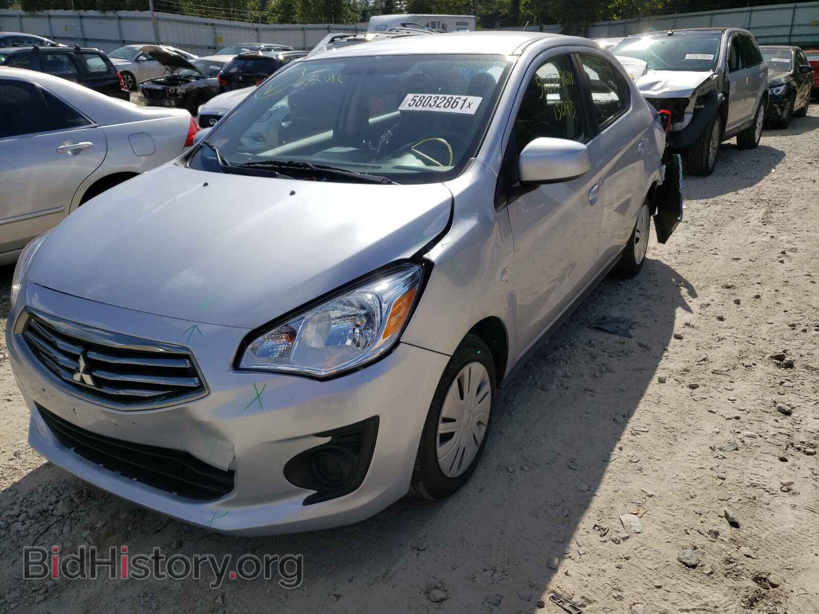 2019 MITSUBISHI MIRAGE - VIN: ML32F3FJ3KHF17327 - Фото 2
