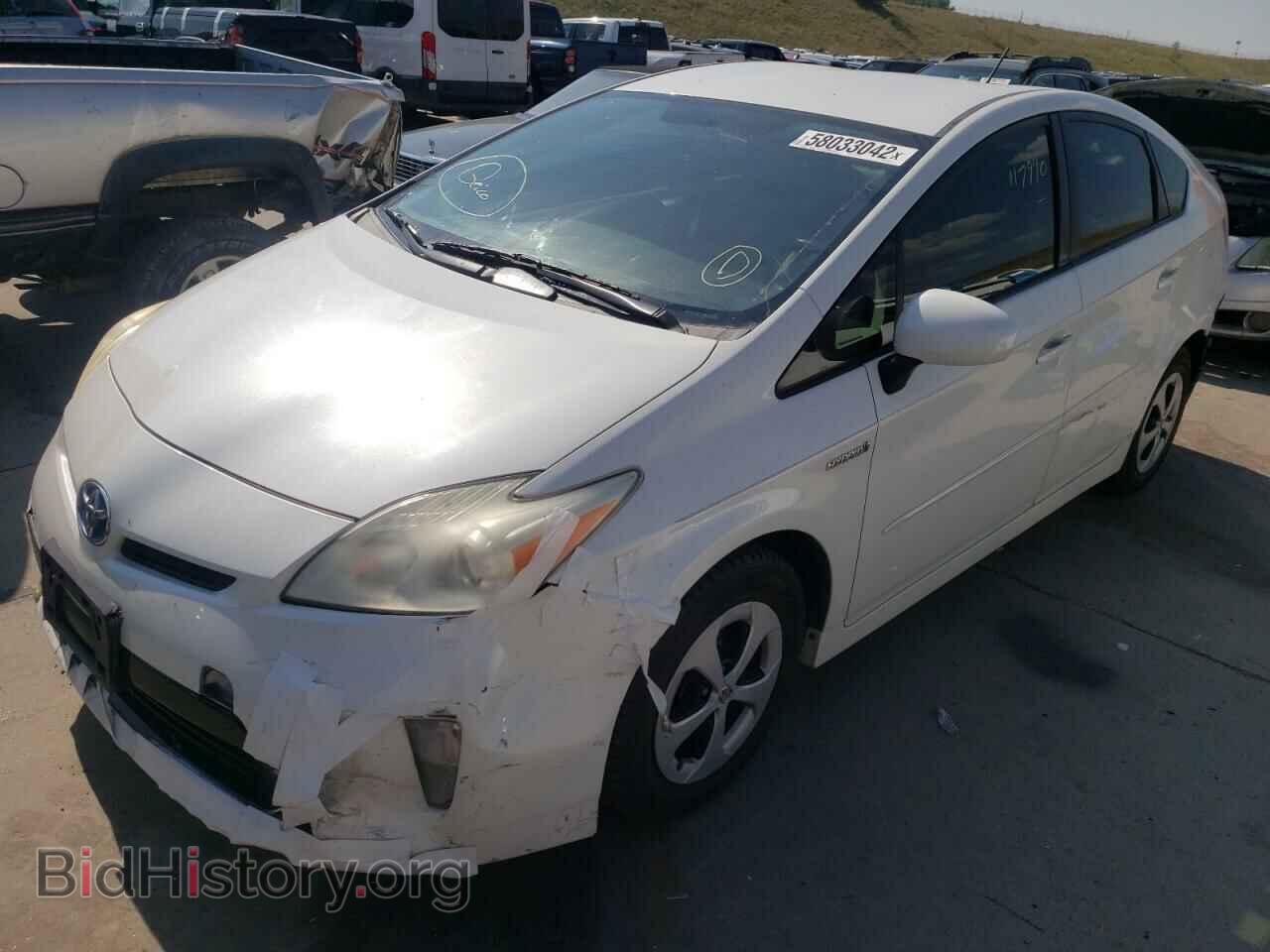 2013 TOYOTA PRIUS - VIN: JTDKN3DU8D5568272 - Фото 2