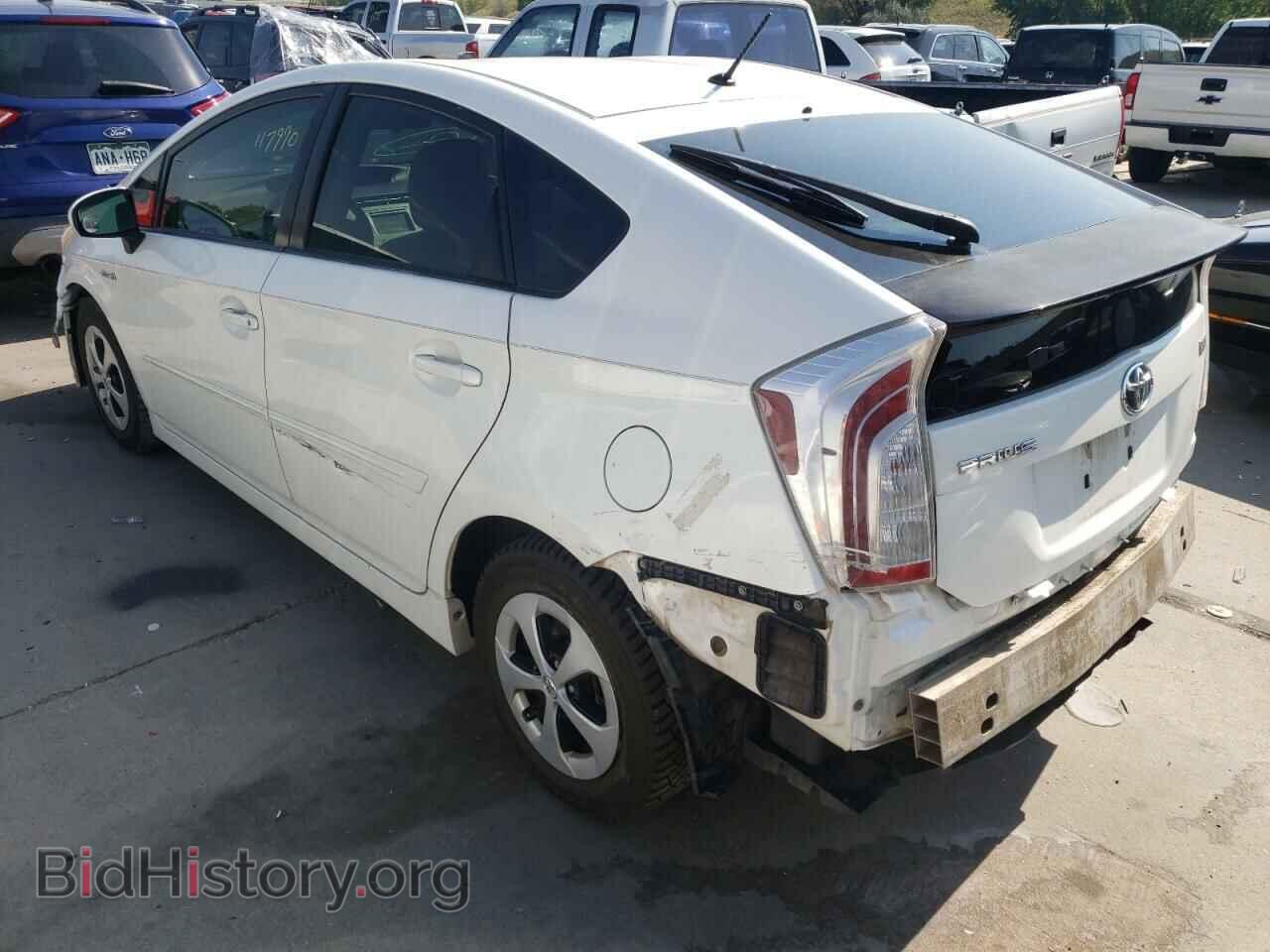 2013 TOYOTA PRIUS - VIN: JTDKN3DU8D5568272 - Фото 3