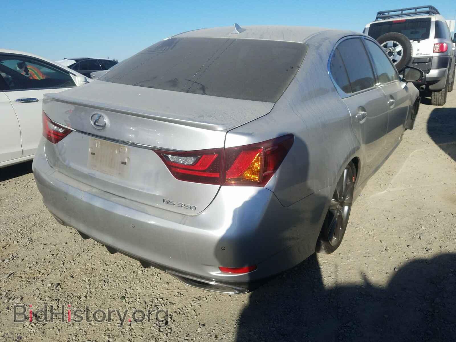 2014 LEXUS GS350 - VIN: JTHBE1BL6E5032550 - Фото 4