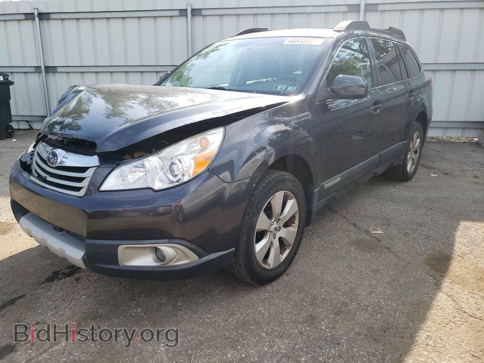 2011 SUBARU OUTBACK - VIN: 4S4BRBLC7B3447972 - Фото 2