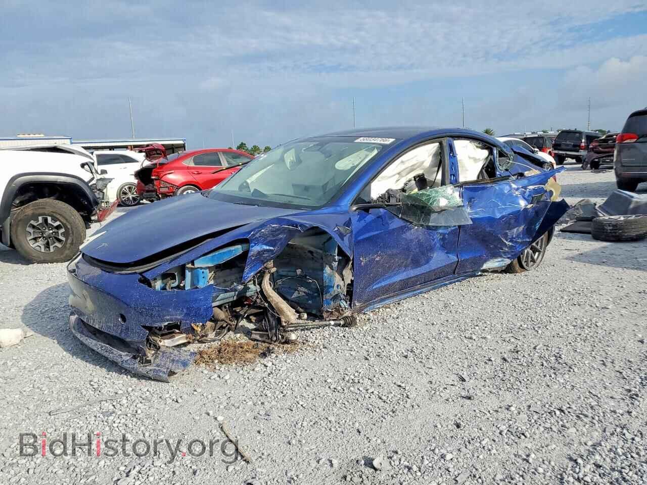 Фотография 5YJ3E1EB5NF115409 - TESLA MODEL 3 2022