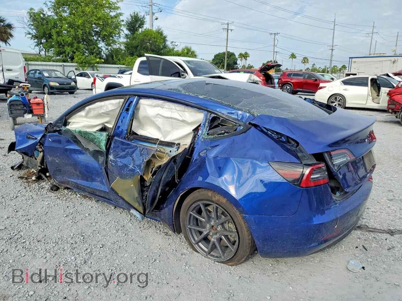 2022 TESLA MODEL 3 - VIN: 5YJ3E1EB5NF115409 - Фото 2