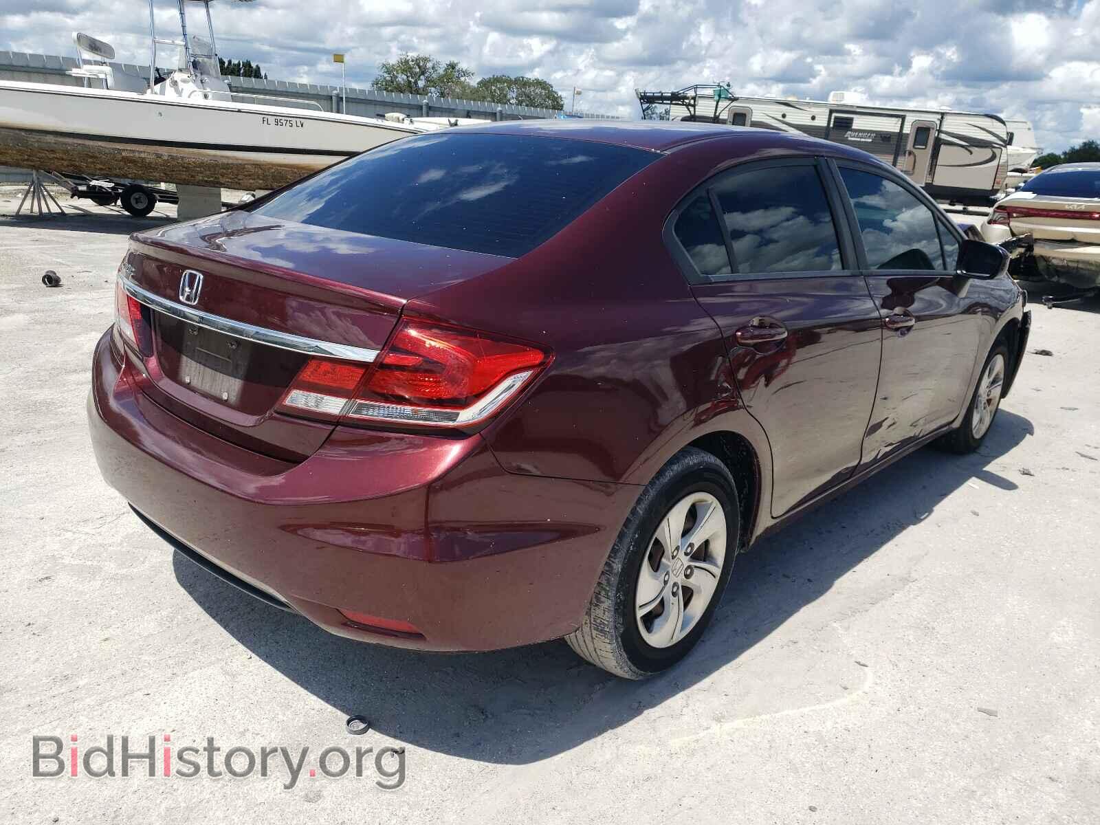 2014 HONDA CIVIC - VIN: 19XFB2F53EE013343 - Фото 4