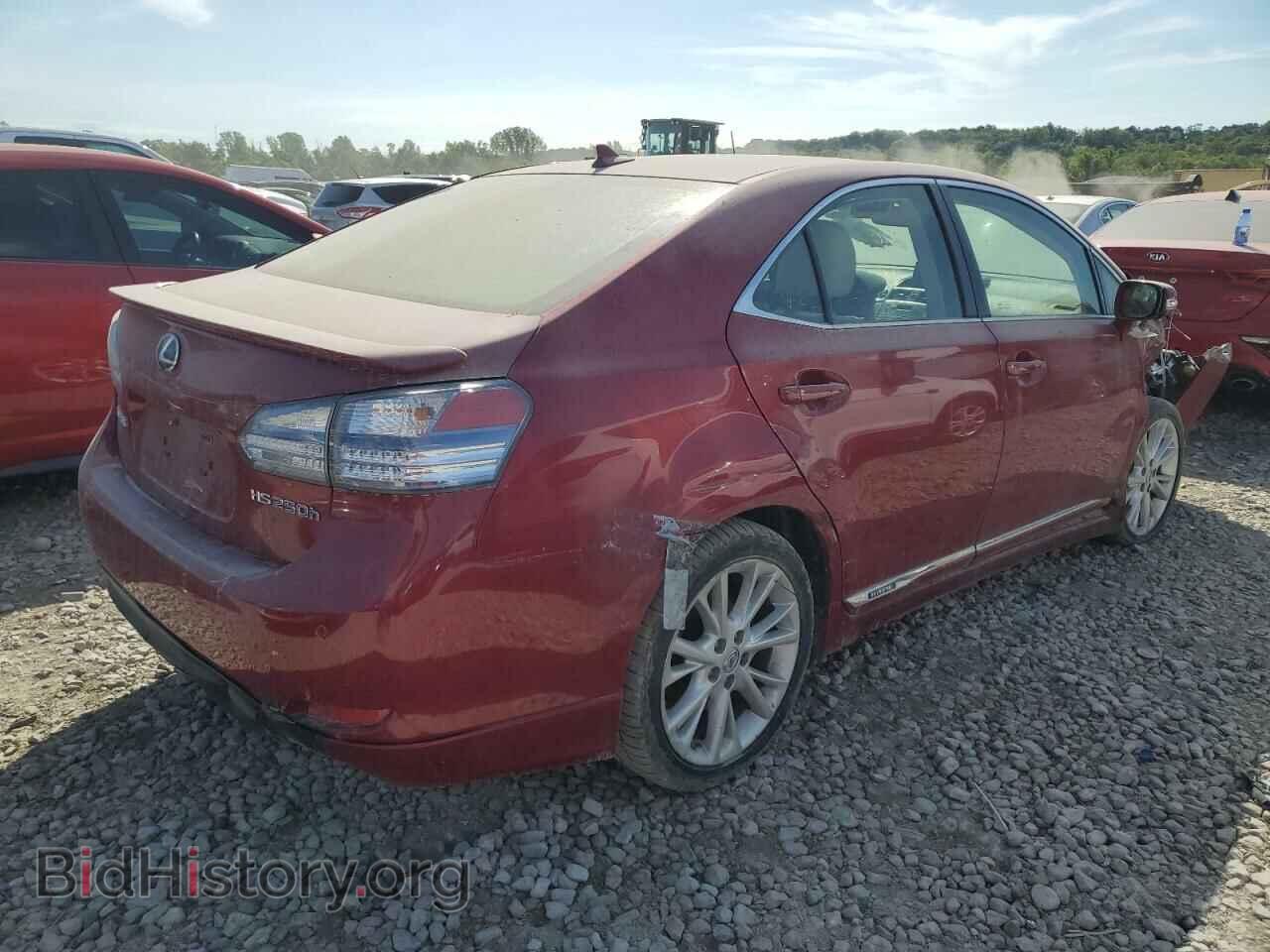 2010 LEXUS HS - VIN: JTHBB1BA0A2009977 - Photo 3