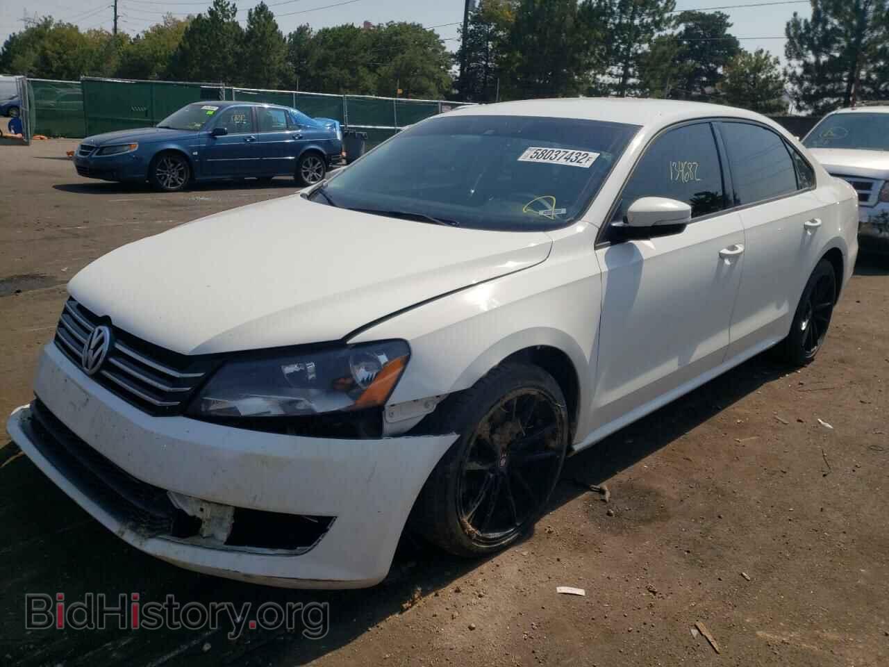 2014 VOLKSWAGEN PASSAT - VIN: 1VWAP7A33EC009859 - Фото 2