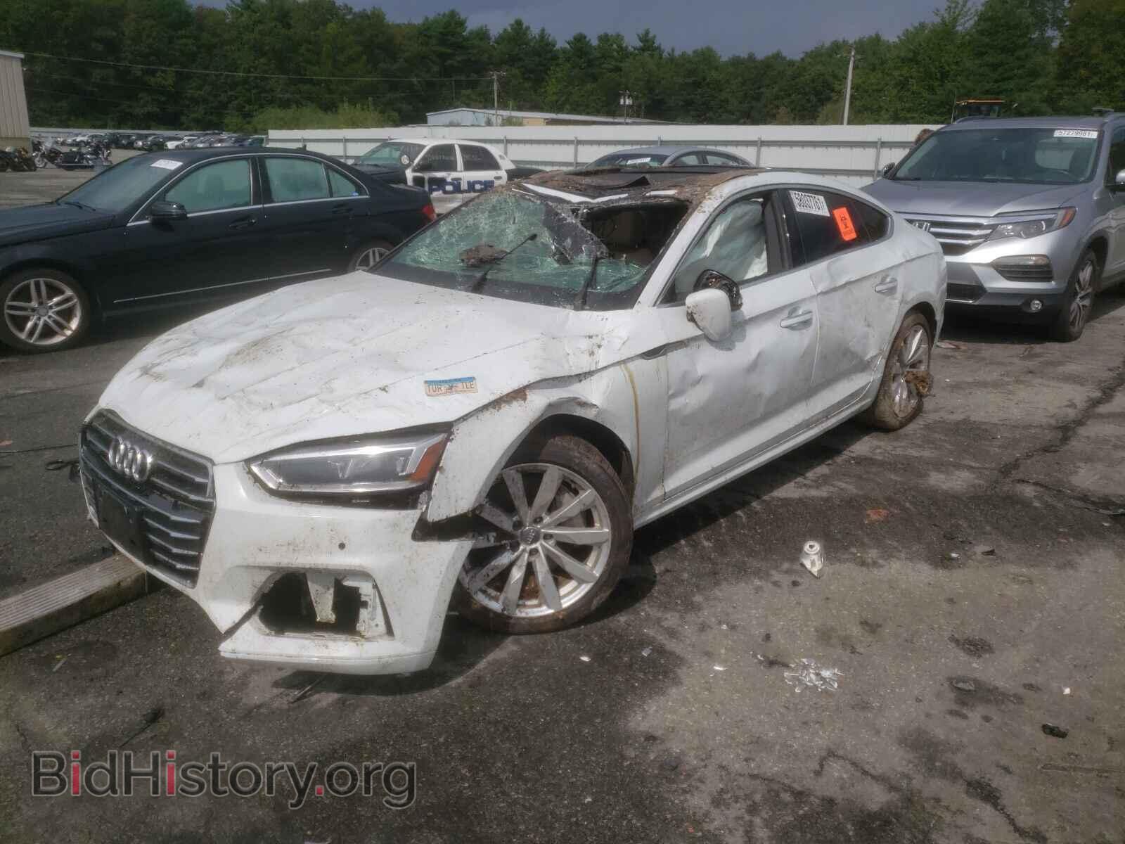 2018 AUDI A5 - VIN: WAUBNCF57JA053009 - Фото 2