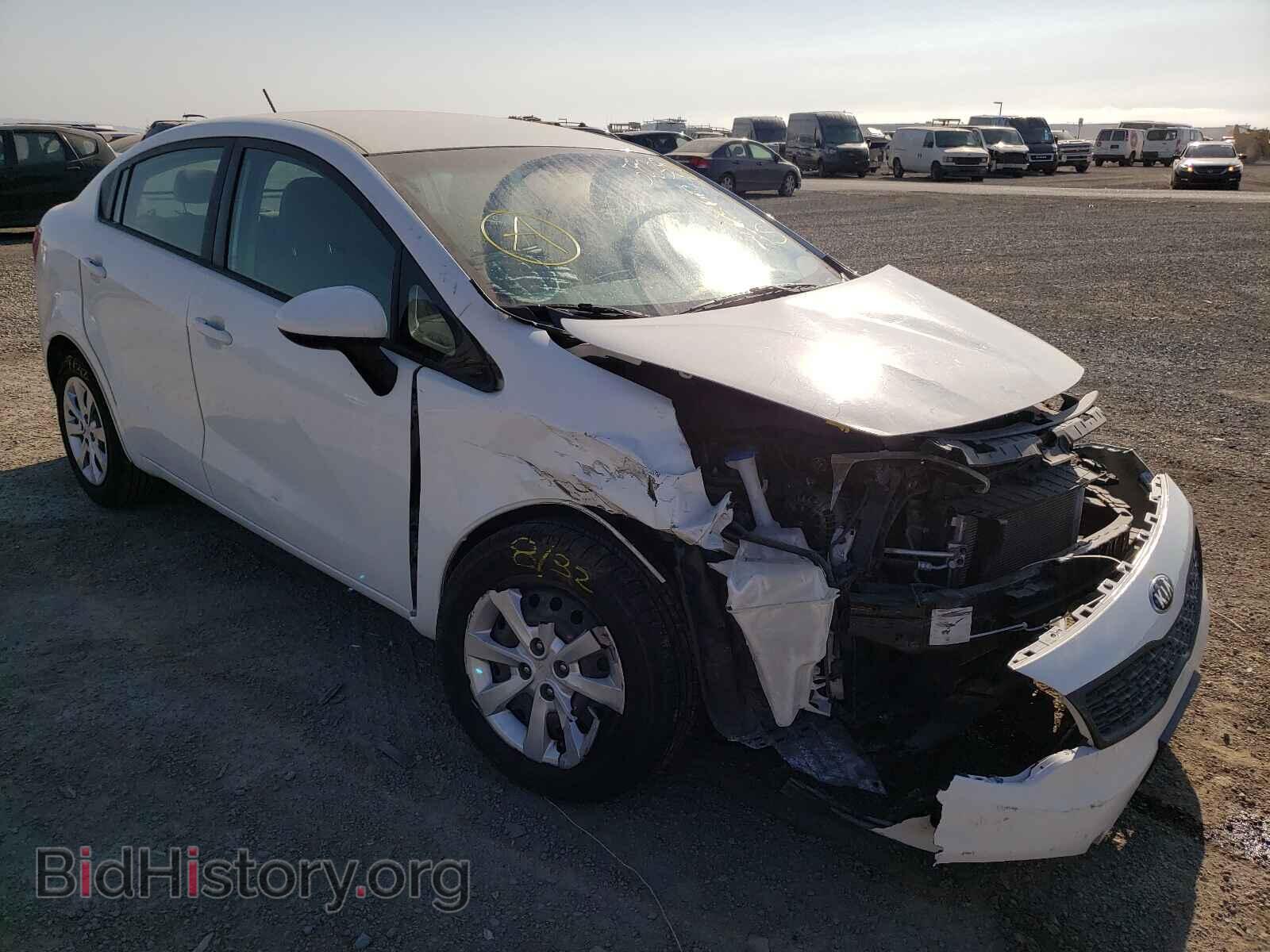 Фотография KNADM4A33F6521318 - KIA RIO 2015