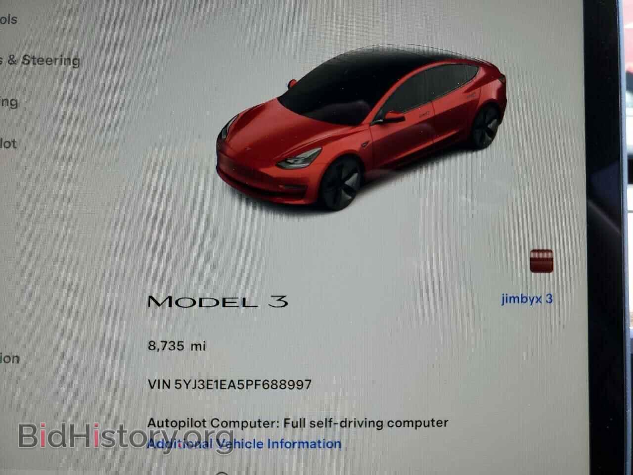 2023 TESLA MODEL 3 - VIN: 5YJ3E1EA5PF688997 - Photo 9