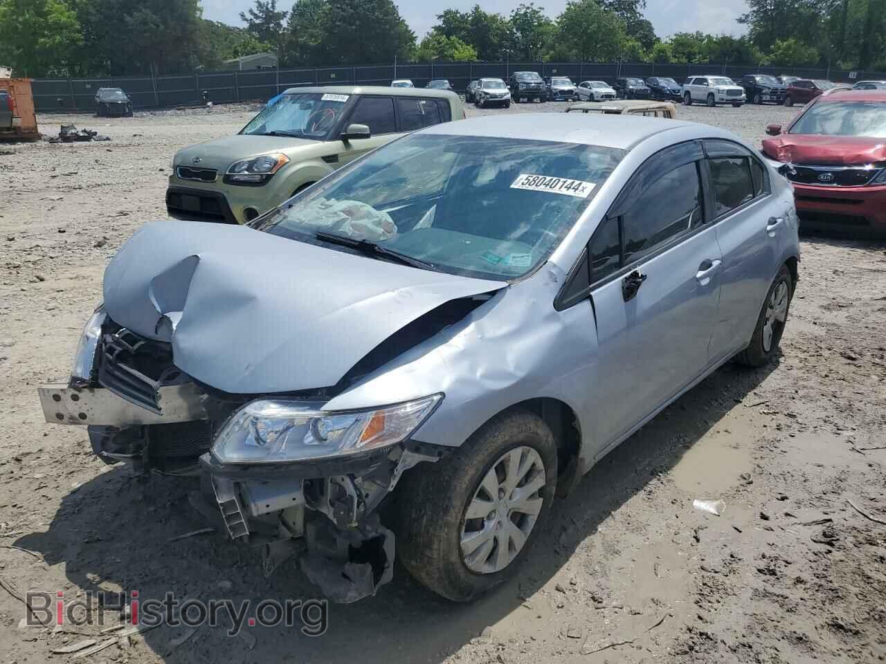 Photo 19XFB2F54CE031282 - HONDA CIVIC 2012