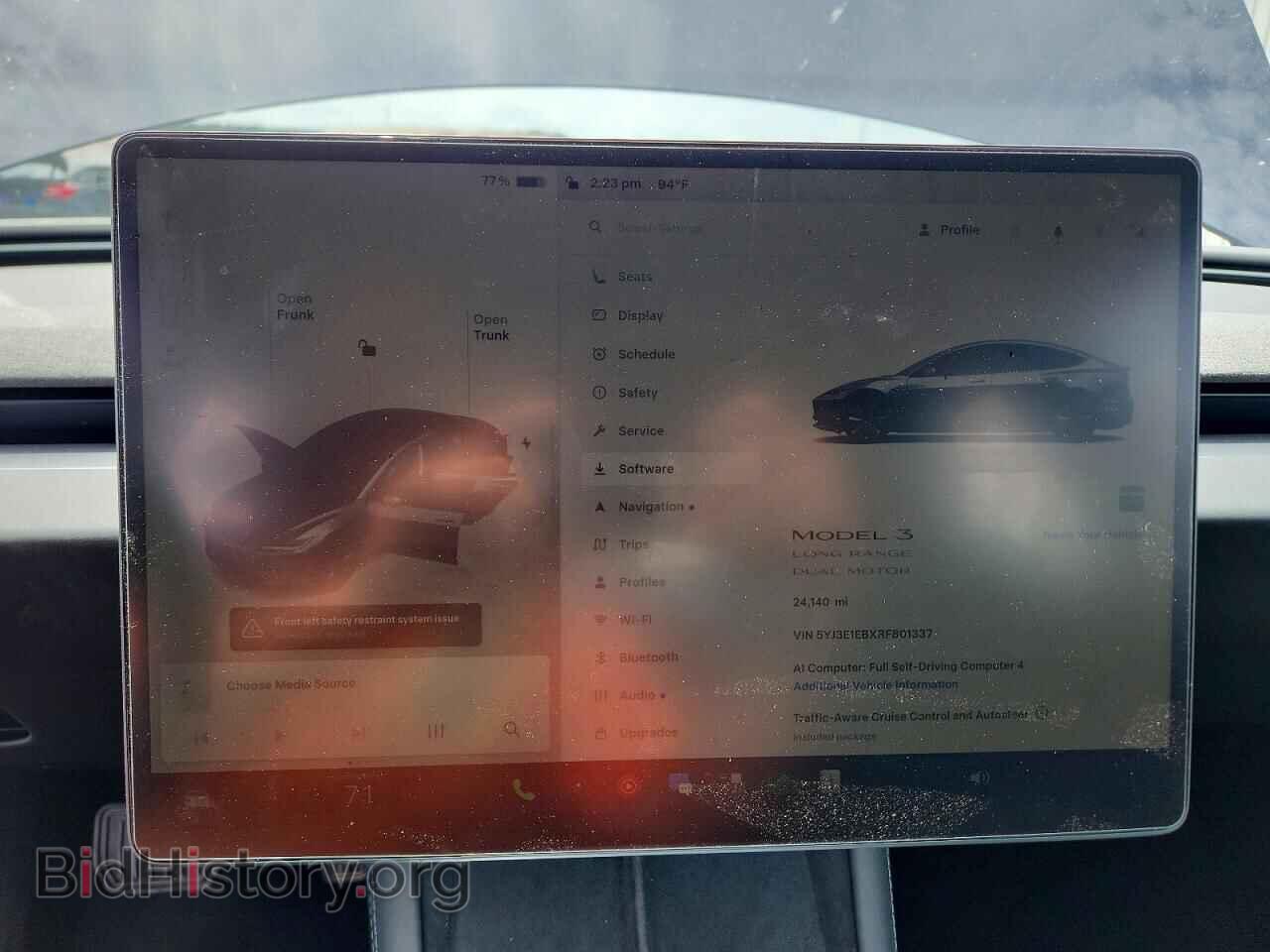 2024 TESLA MODEL 3 - VIN: 5YJ3E1EBXRF801337 - Photo 9
