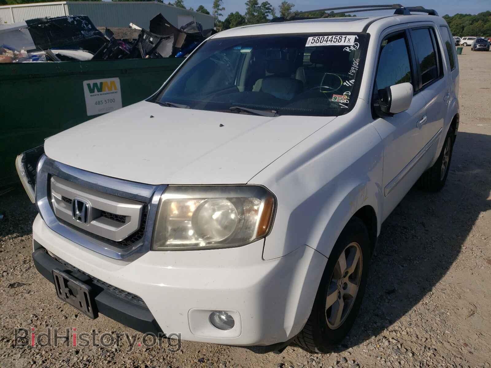 2011 HONDA PILOT - VIN: 5FNYF4H55BB070543 - Фото 2