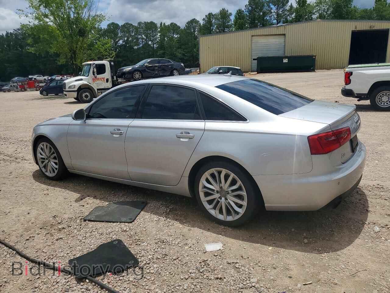2013 AUDI A6 - VIN: WAUGFAFC5DN032873 - Фото 2