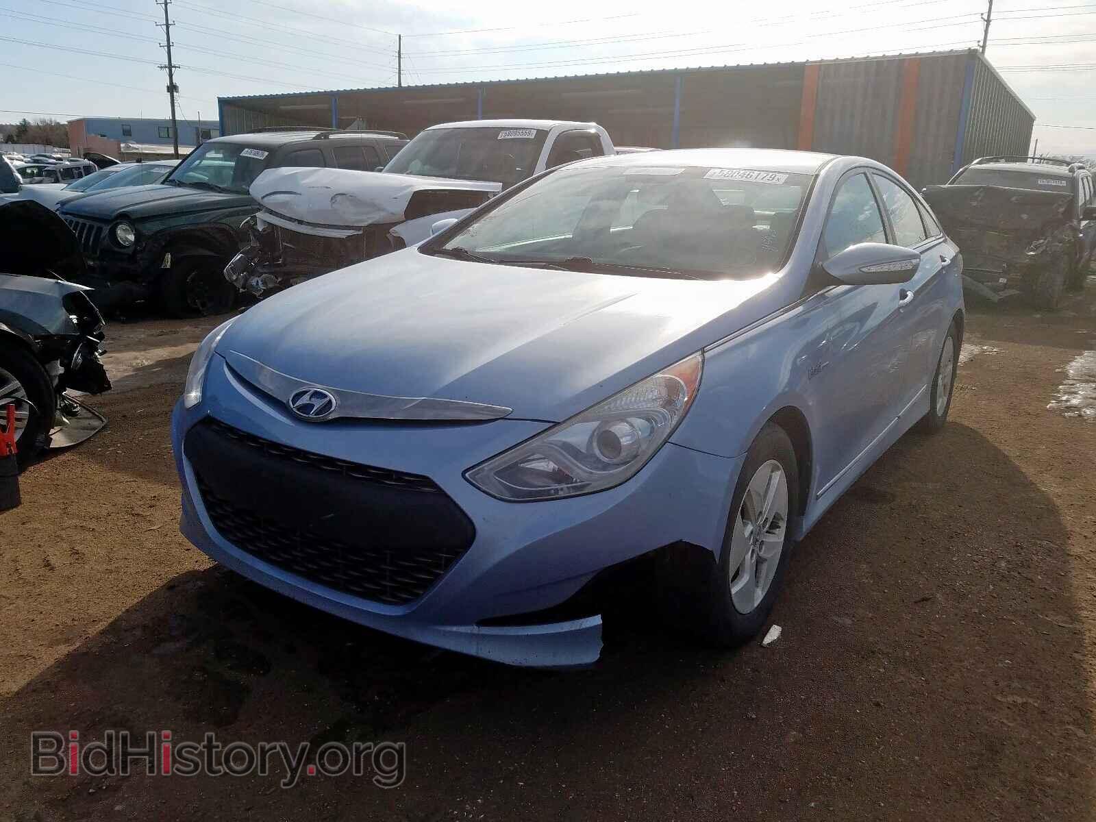2012 HYUNDAI SONATA - VIN: KMHEC4A48CA027267 - Photo 2