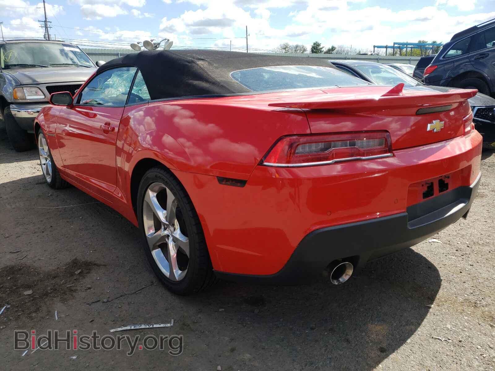 2015 CHEVROLET CAMARO - VIN: 2G1FF3D36F9296423 - Фото 3