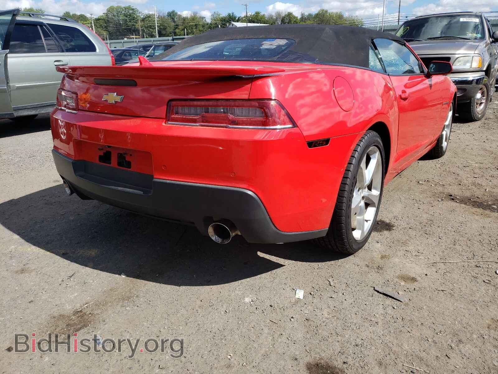 2015 CHEVROLET CAMARO - VIN: 2G1FF3D36F9296423 - Фото 4