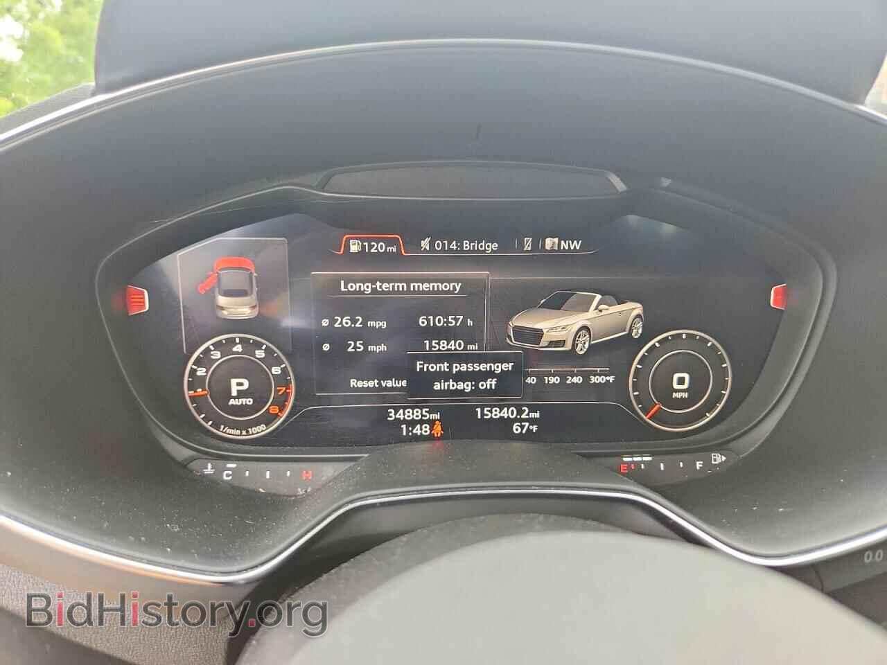 2016 AUDI TT - VIN: TRUT5CFV4G1017185 - Photo 9