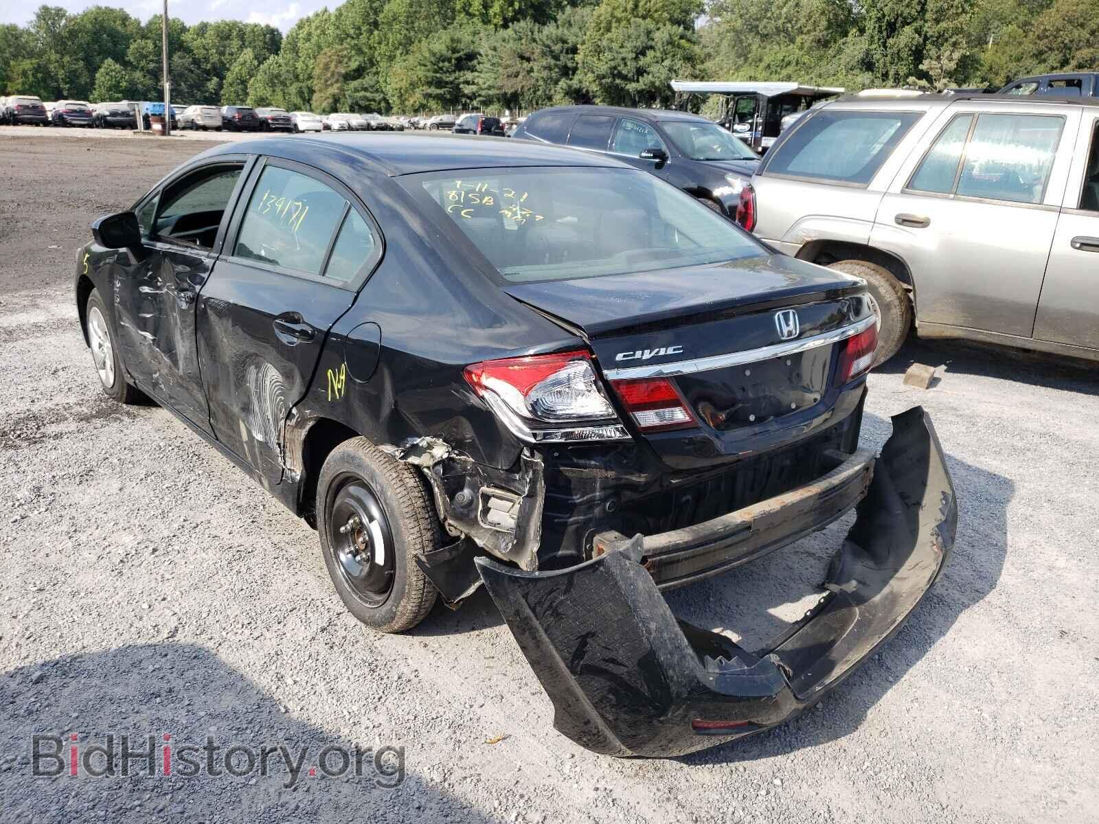 2014 HONDA CIVIC - VIN: 19XFB2F55EE266325 - Фото 3
